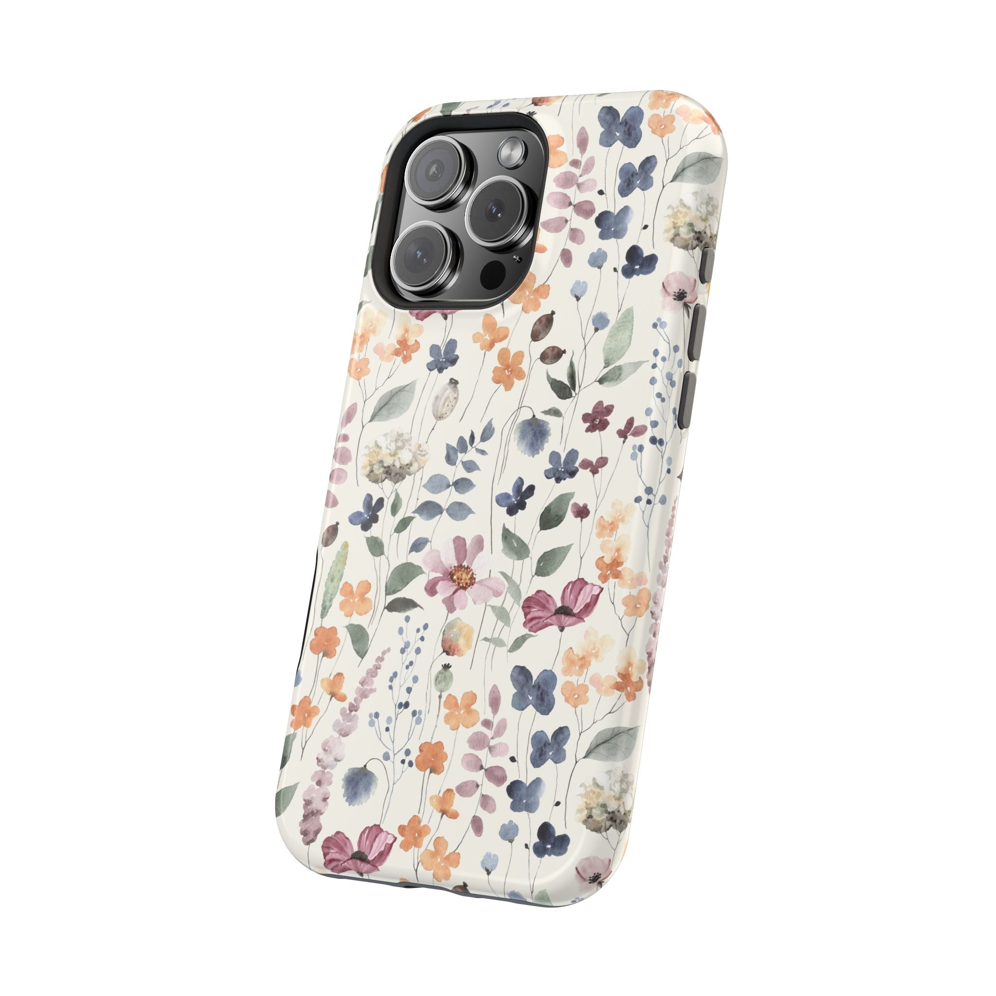 Floral Field Magnetic Impact-Resistant Phone Case