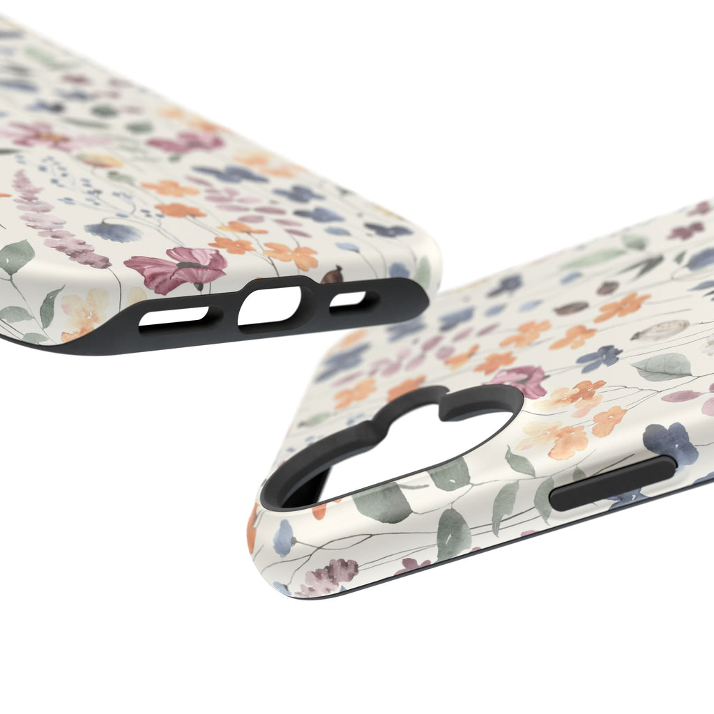 Floral Field Magnetic Impact-Resistant Phone Case