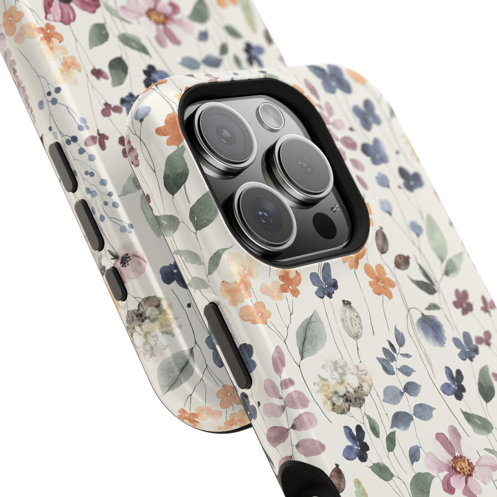 Floral Field Magnetic Impact-Resistant Phone Case