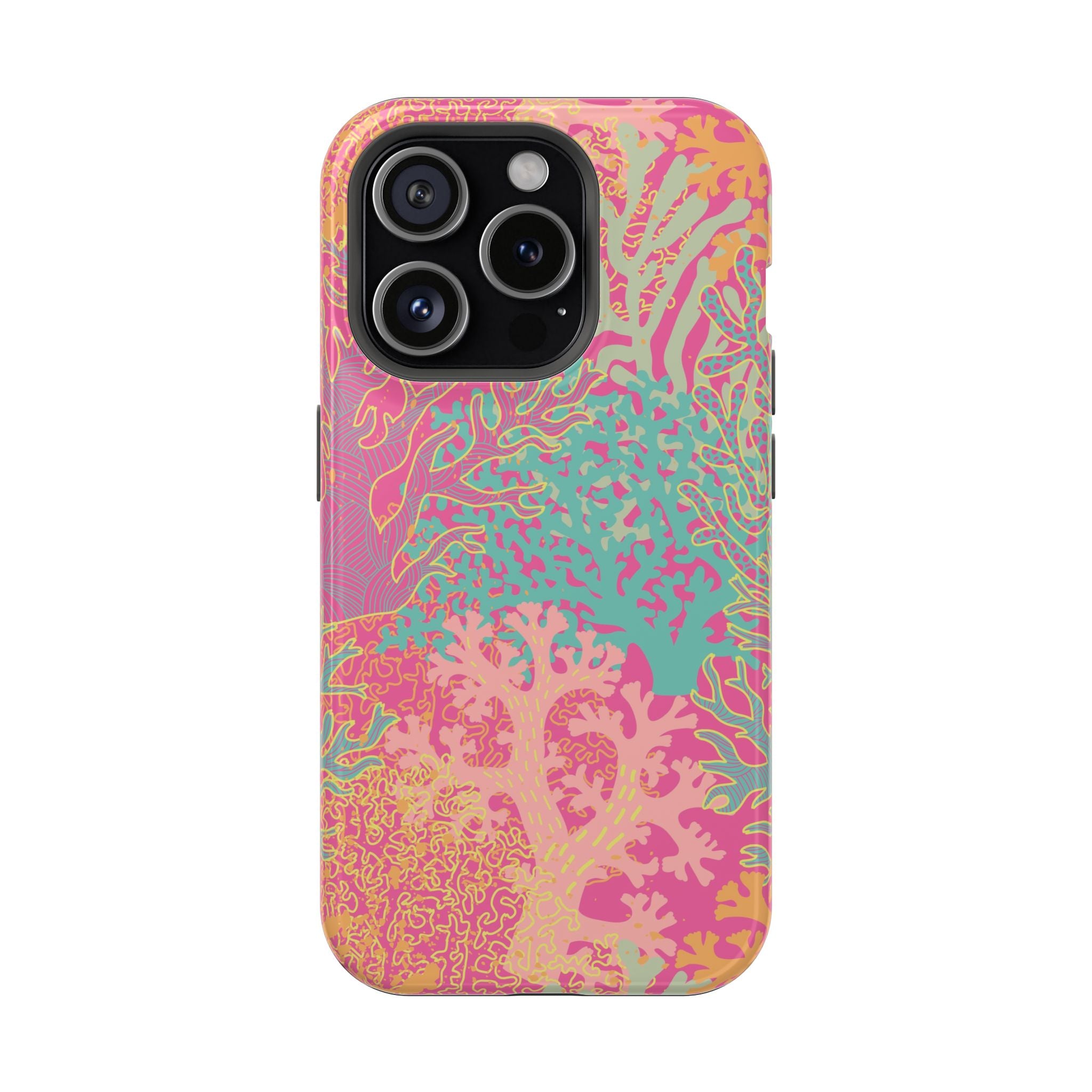 Phone Case — Pastel Coral Reef Magnetic Impact-Resistant Case
