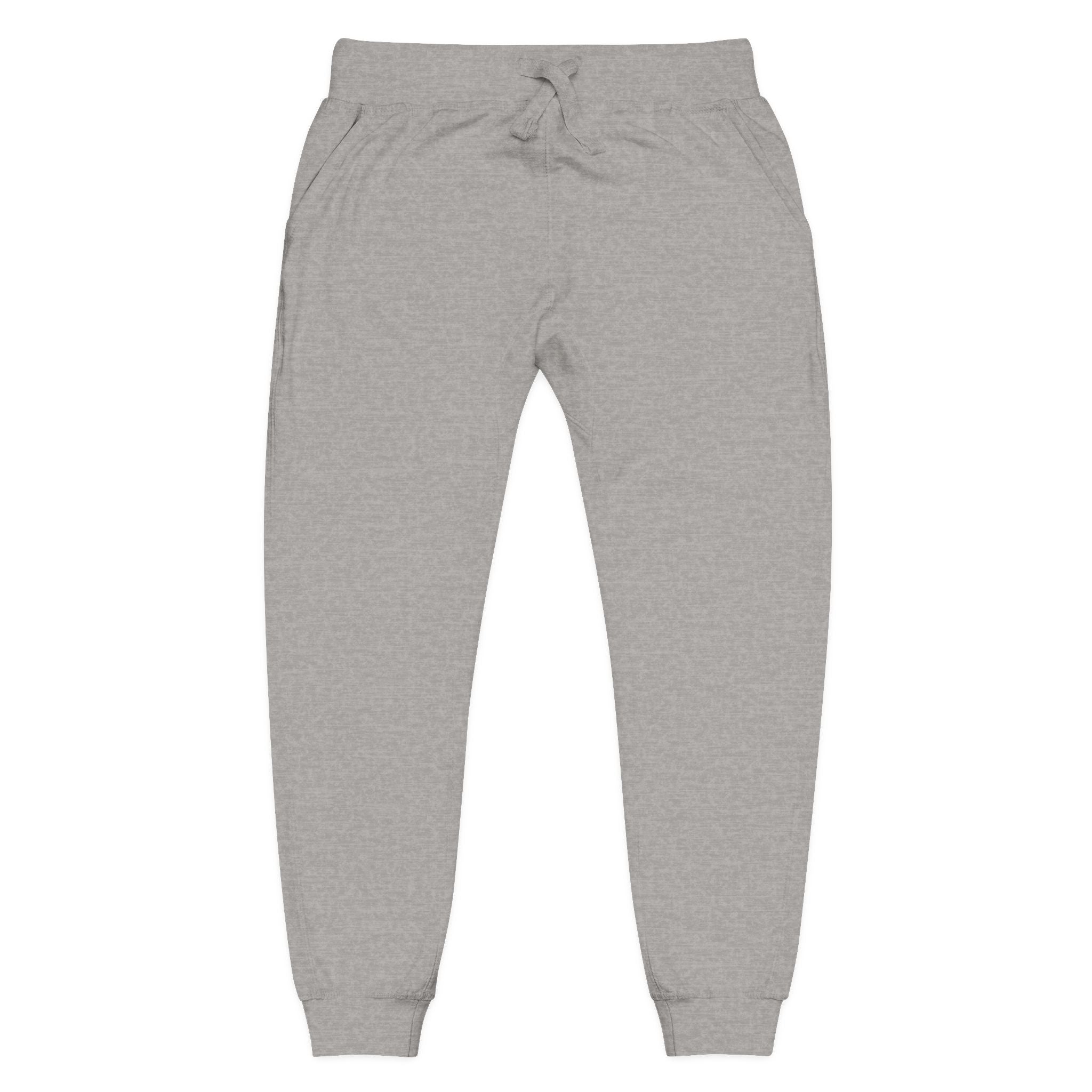 Embroidered 'Cozy Chaos Co.' Fleece Sweatpants — Cozy Joggers