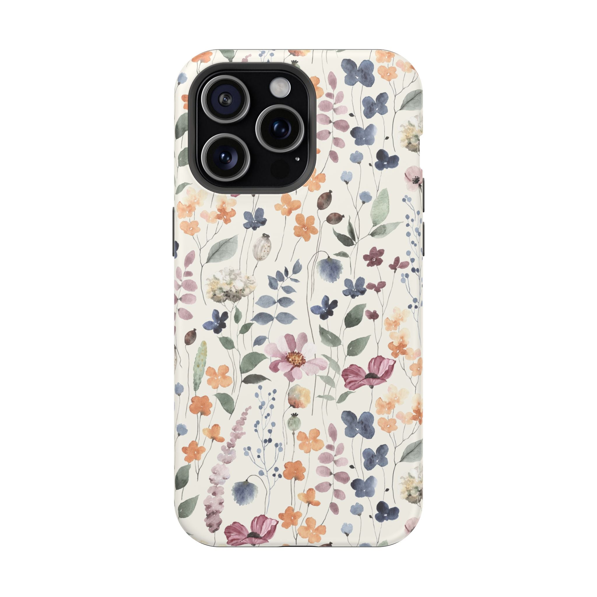 Floral Field Magnetic Impact-Resistant Phone Case