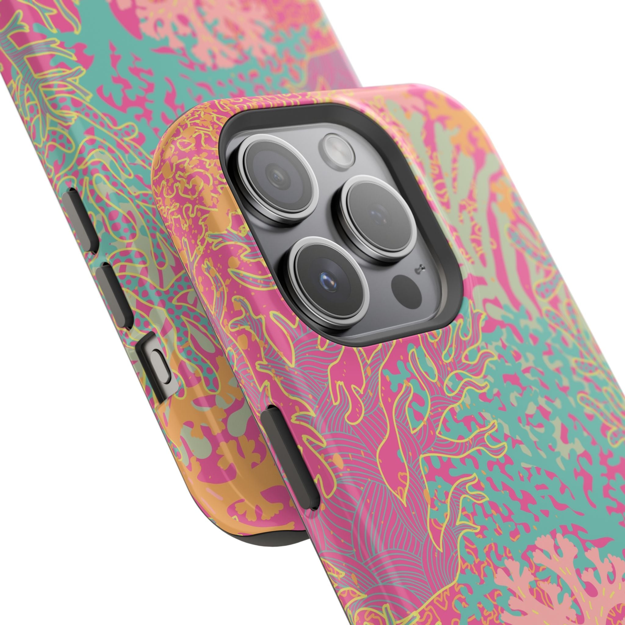 Phone Case — Pastel Coral Reef Magnetic Impact-Resistant Case