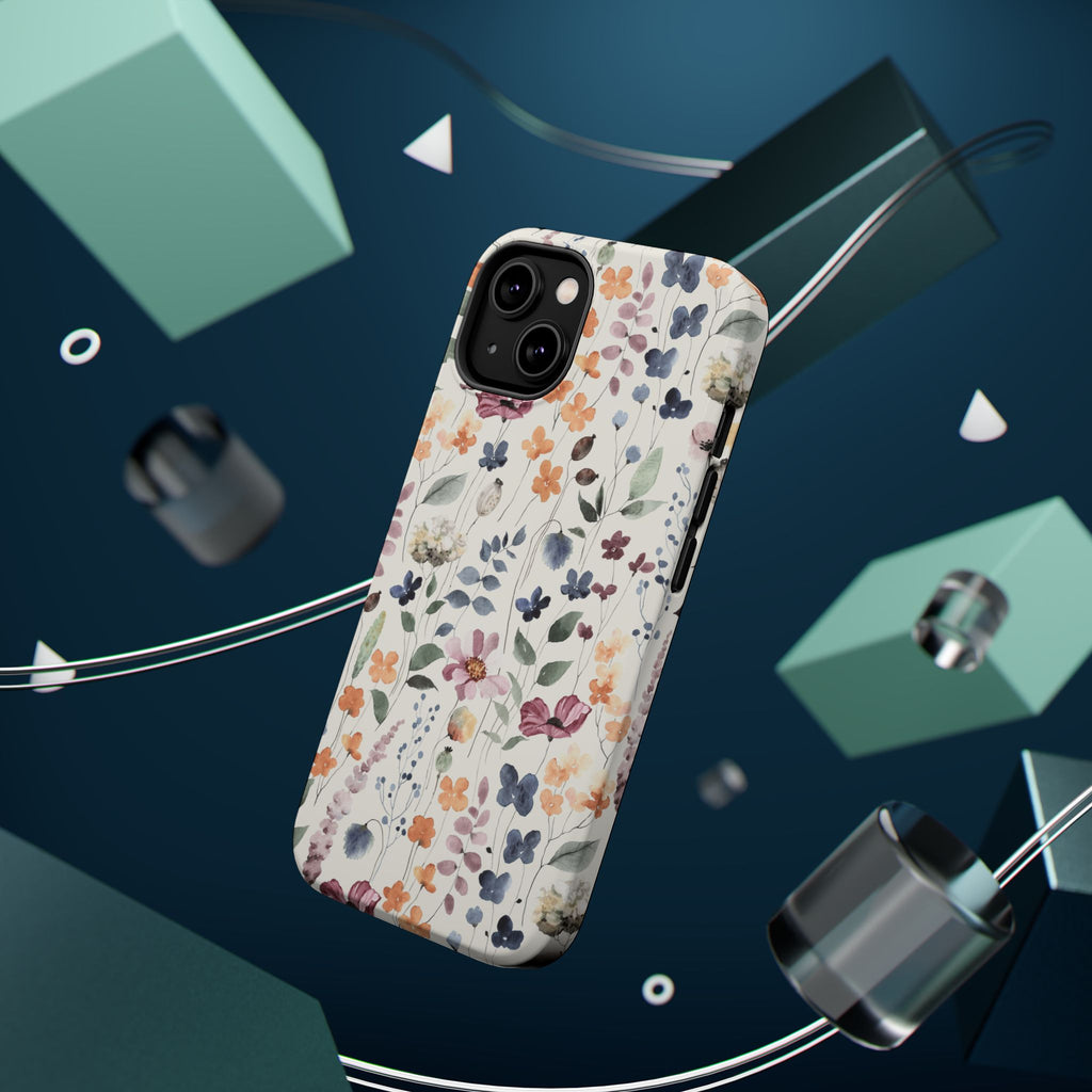 Floral Field Magnetic Impact-Resistant Phone Case