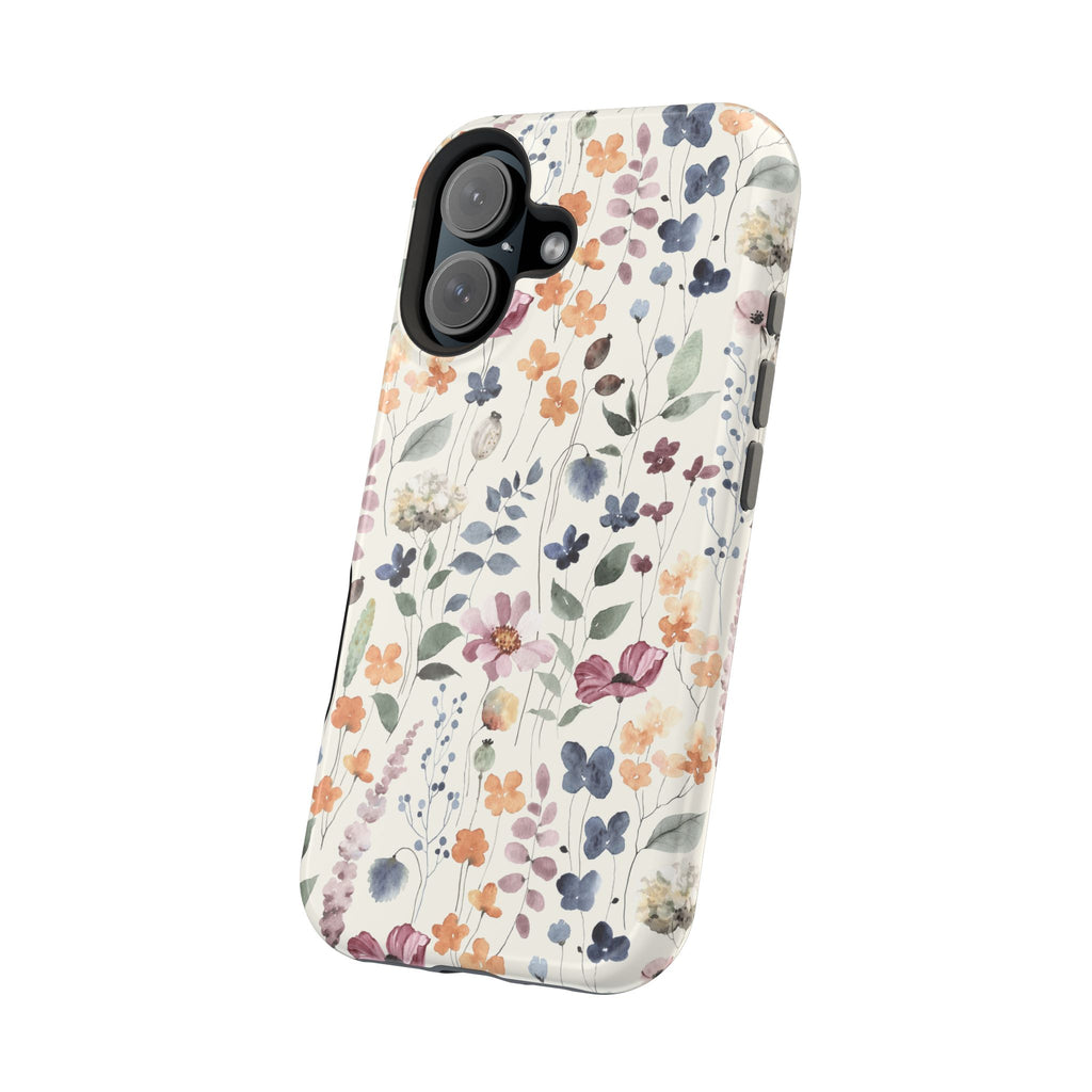 Floral Field Magnetic Impact-Resistant Phone Case
