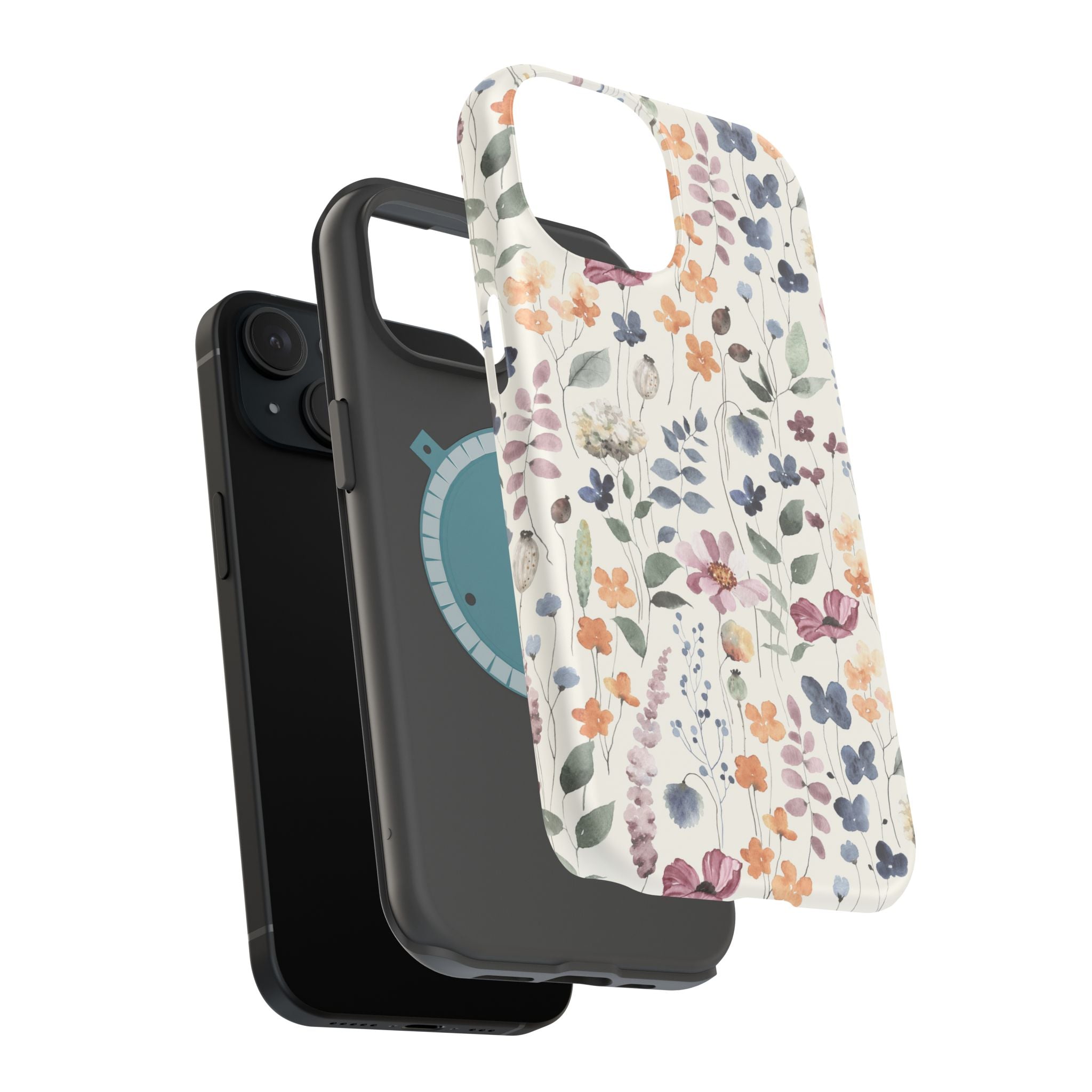 Floral Field Magnetic Impact-Resistant Phone Case