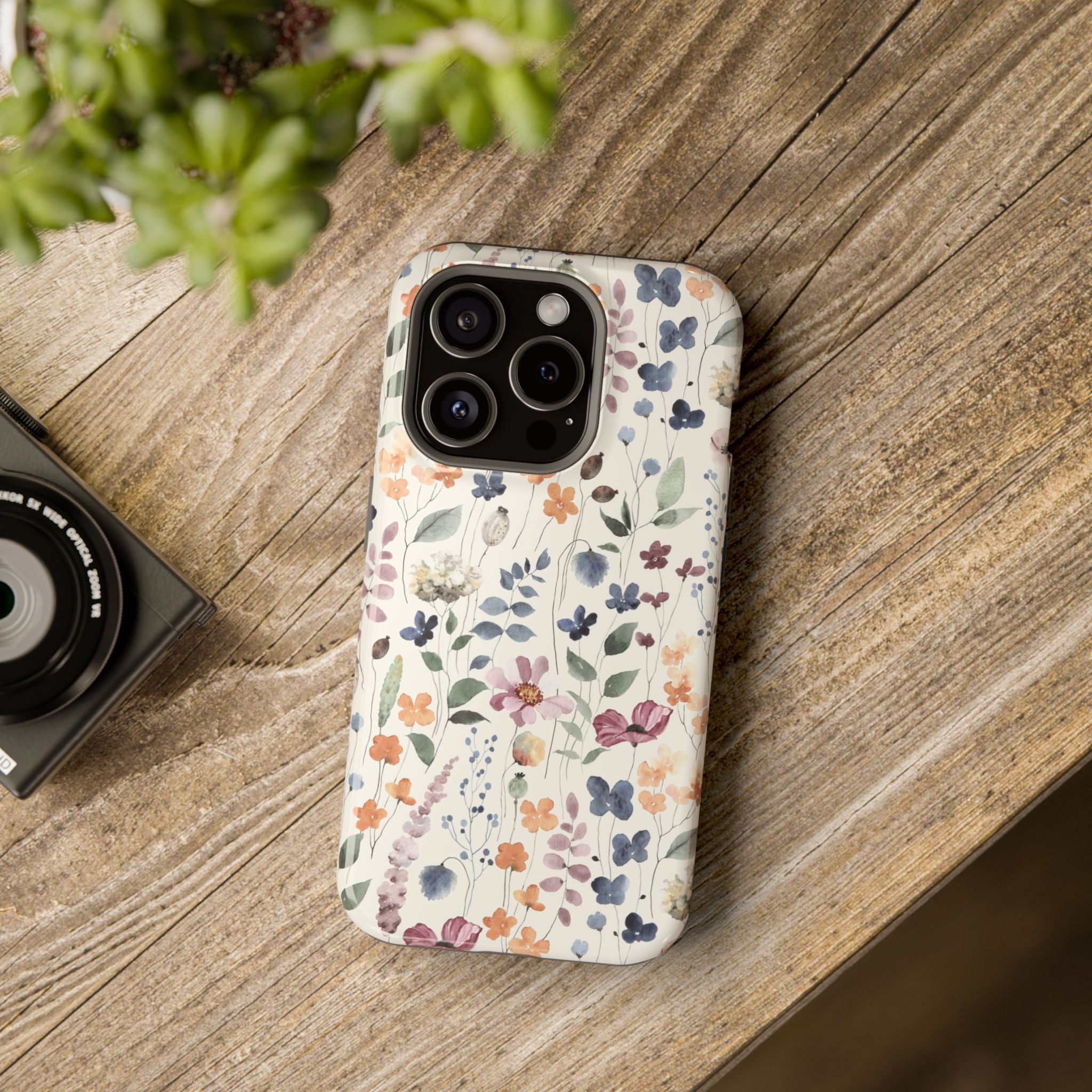 Floral Field Magnetic Impact-Resistant Phone Case