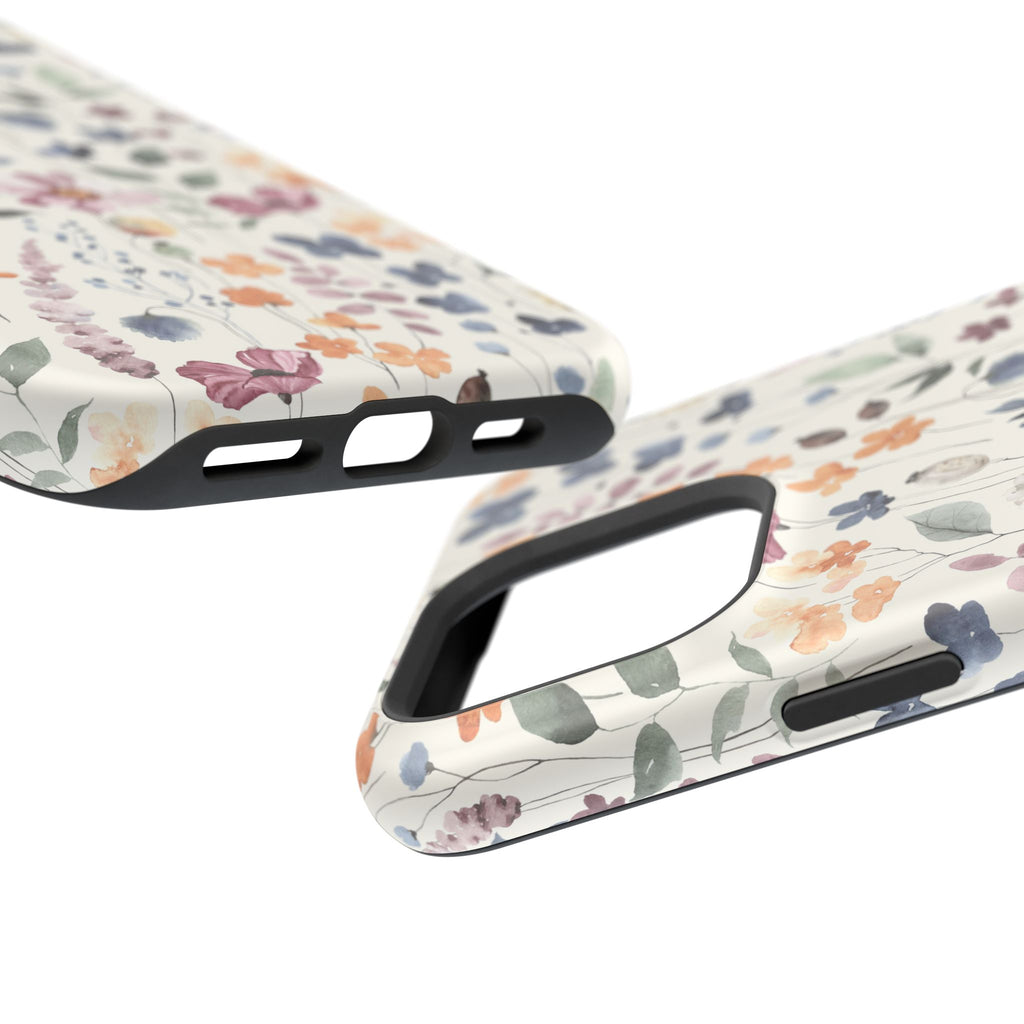 Floral Field Magnetic Impact-Resistant Phone Case