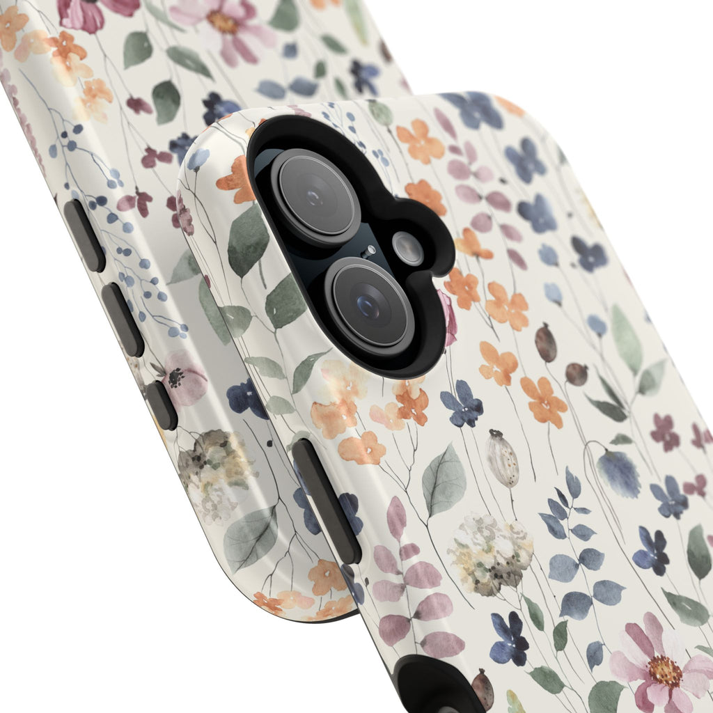 Floral Field Magnetic Impact-Resistant Phone Case