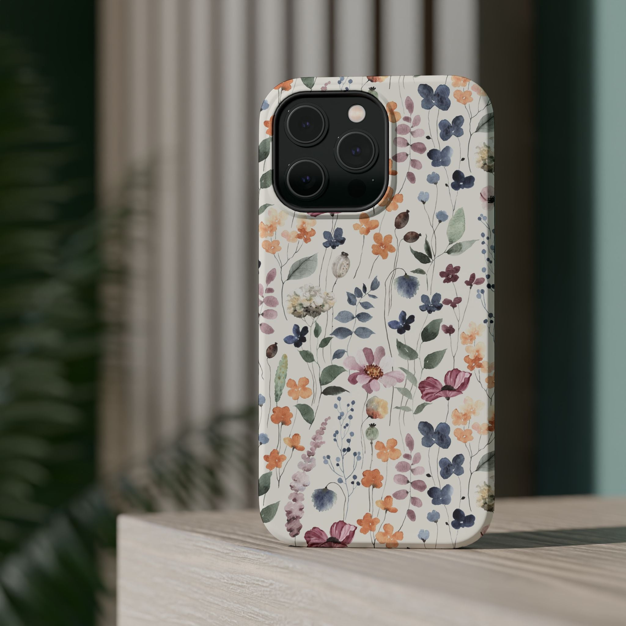Floral Field Magnetic Impact-Resistant Phone Case