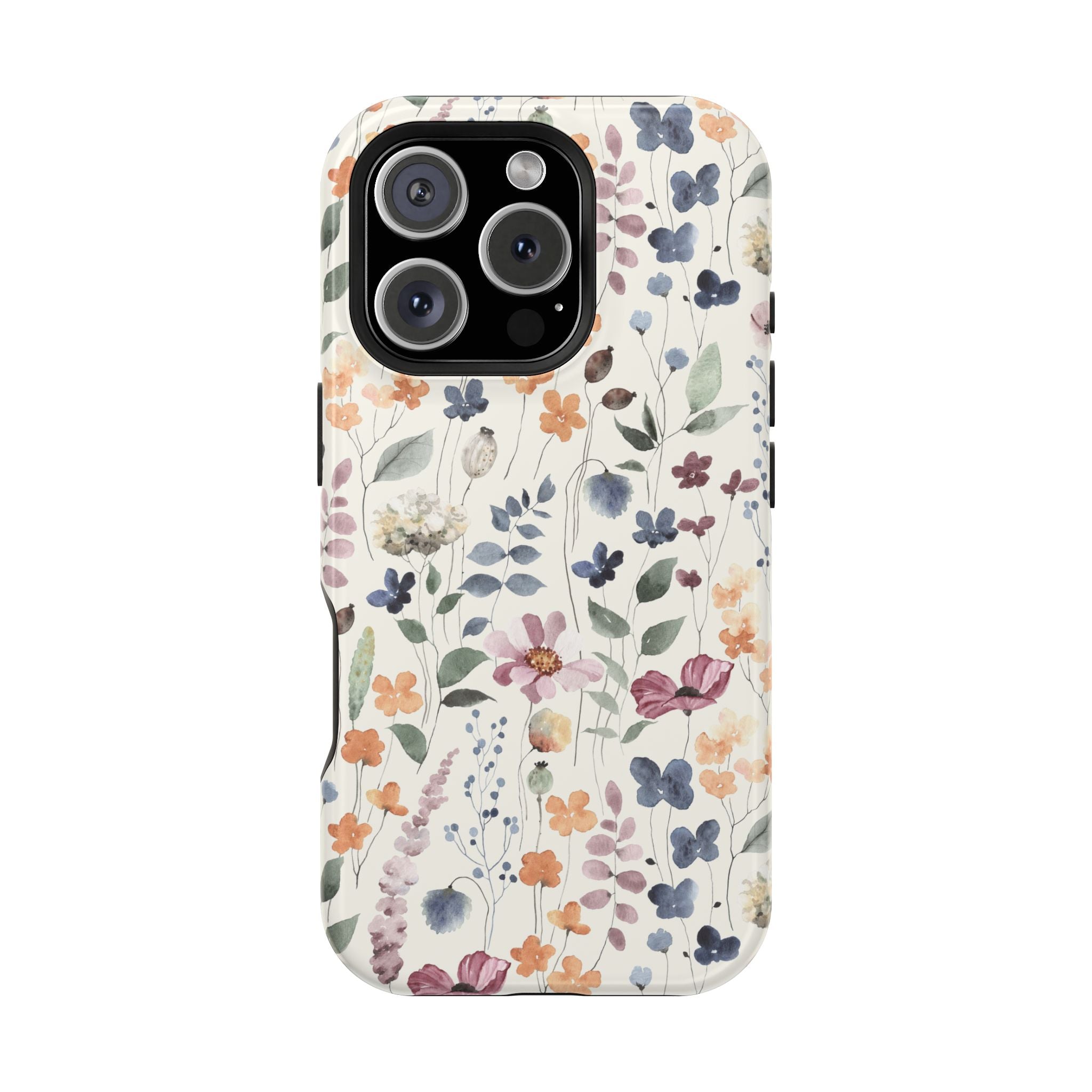 Floral Field Magnetic Impact-Resistant Phone Case