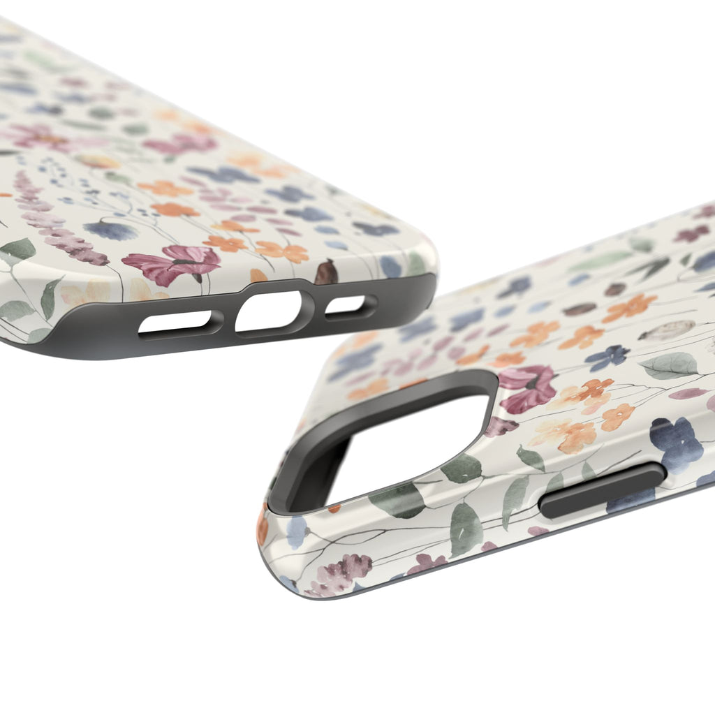 Floral Field Magnetic Impact-Resistant Phone Case