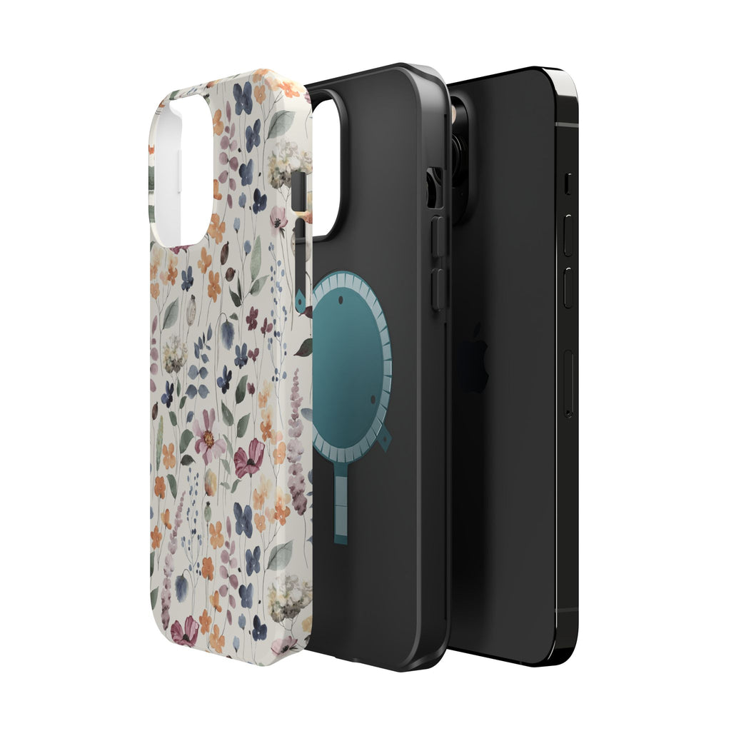 Floral Field Magnetic Impact-Resistant Phone Case
