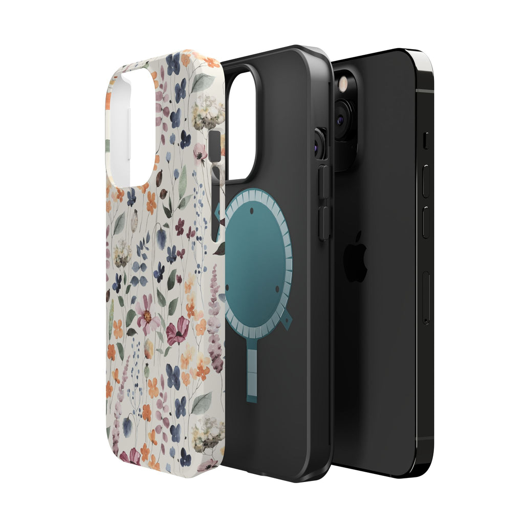 Floral Field Magnetic Impact-Resistant Phone Case