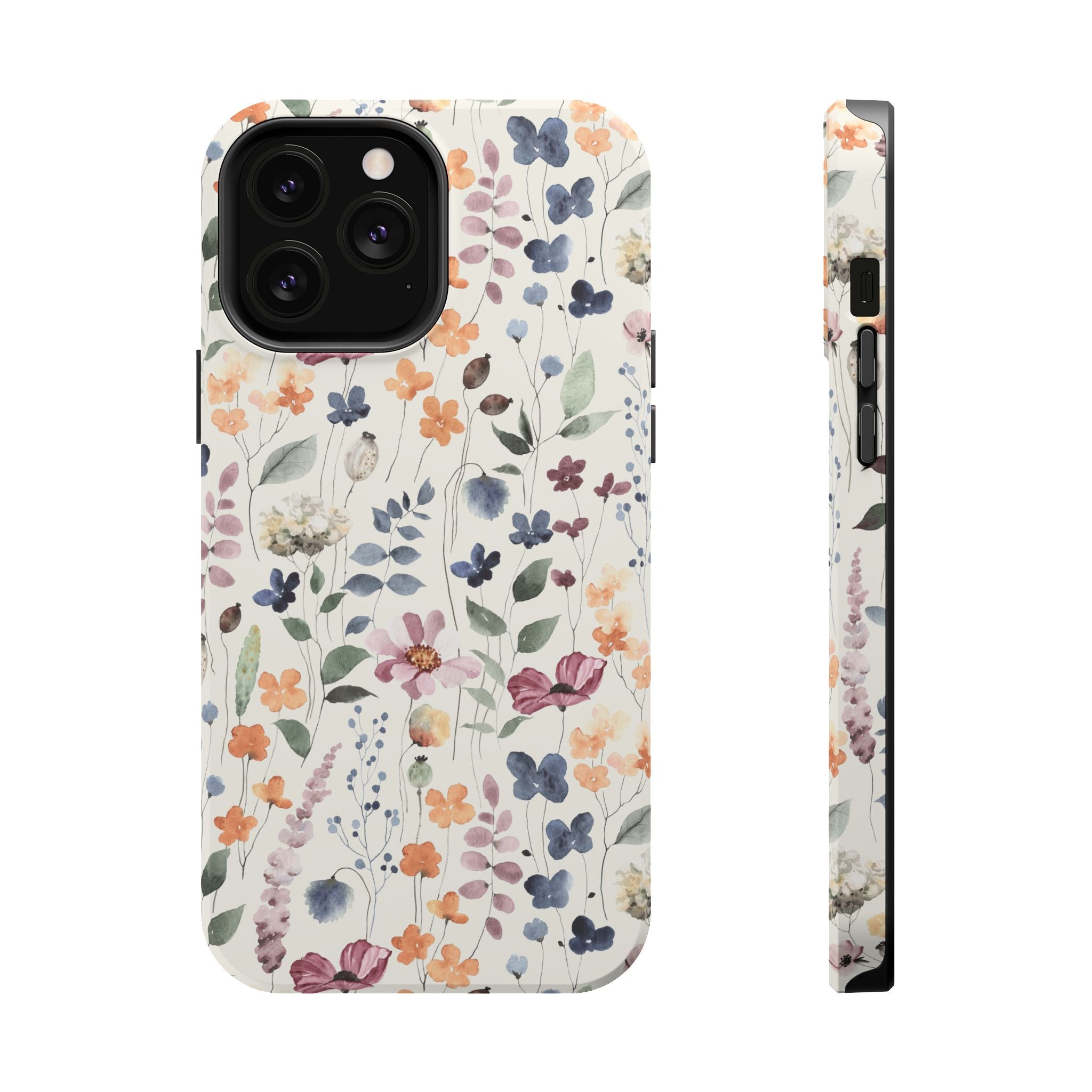 Floral Field Magnetic Impact-Resistant Phone Case
