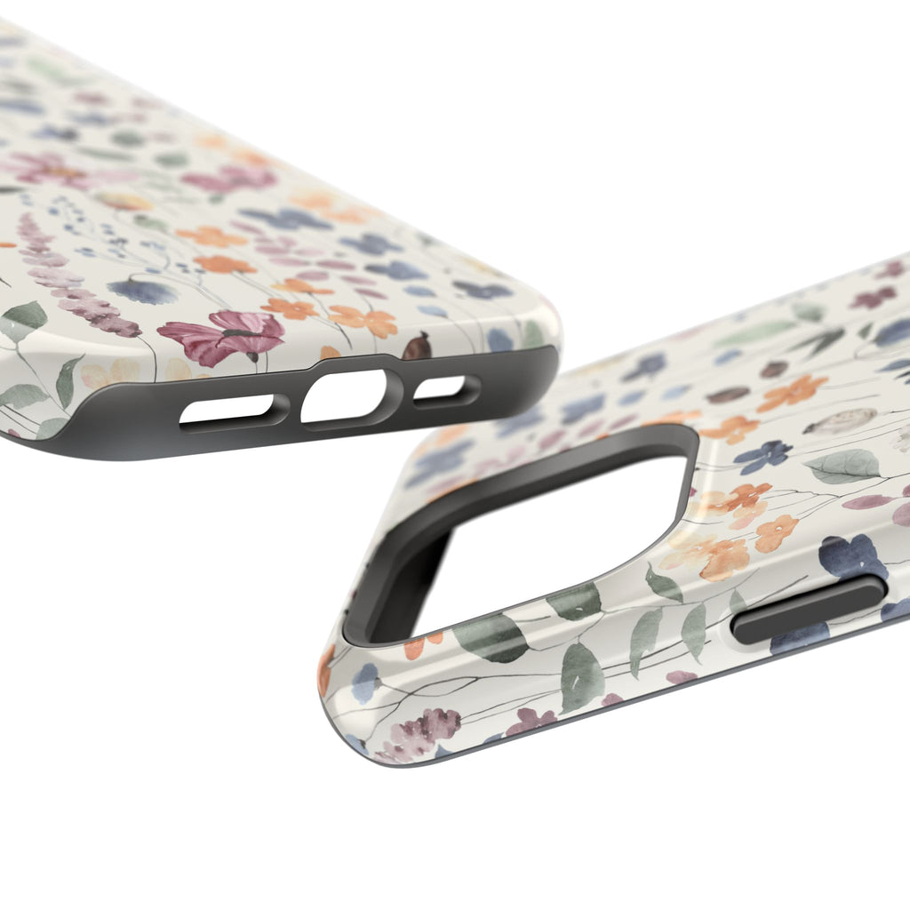 Floral Field Magnetic Impact-Resistant Phone Case