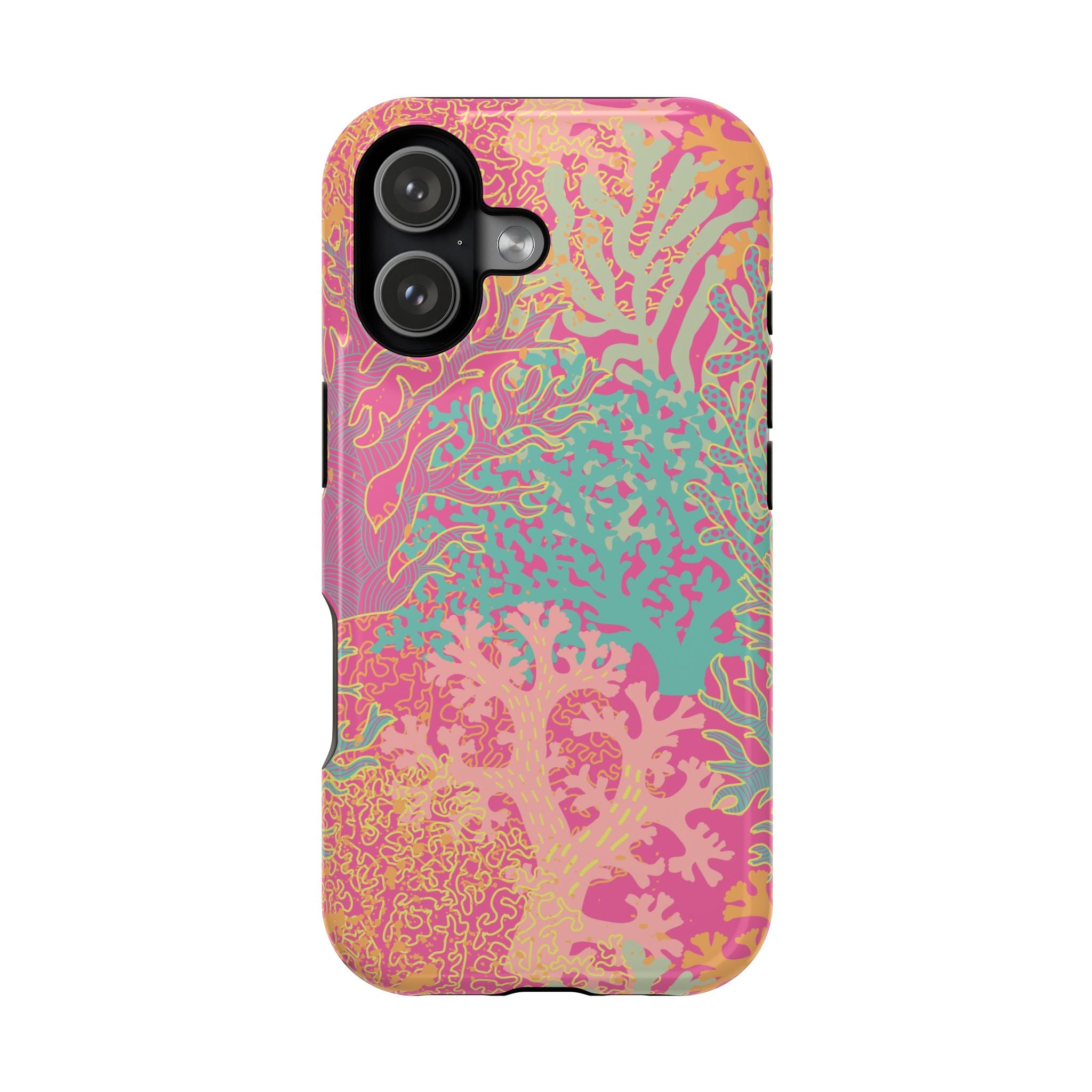 Phone Case — Pastel Coral Reef Magnetic Impact-Resistant Case