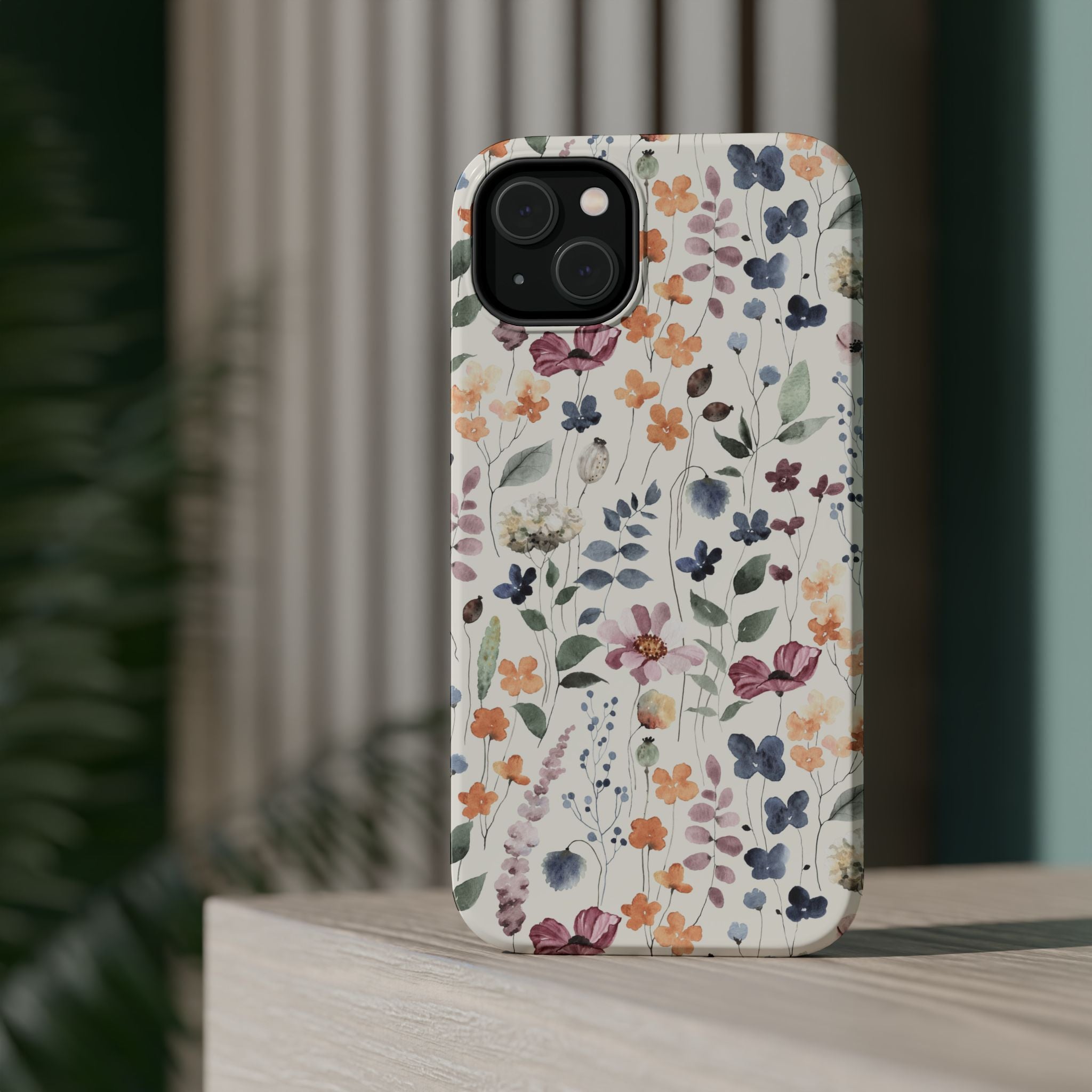 Floral Field Magnetic Impact-Resistant Phone Case