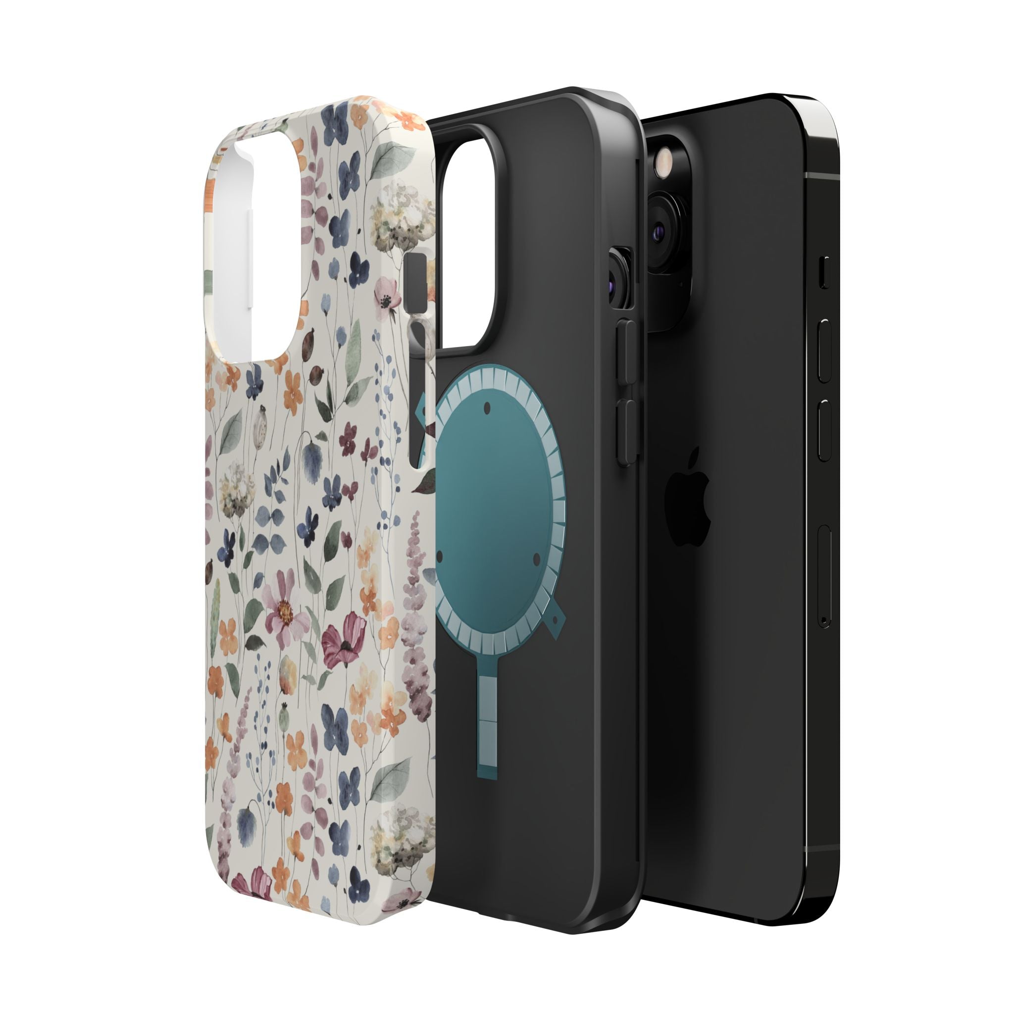 Floral Field Magnetic Impact-Resistant Phone Case