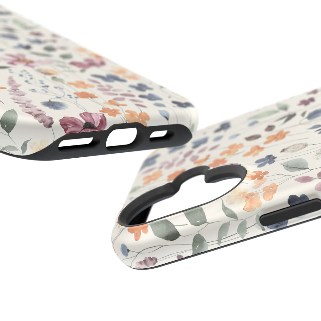 Floral Field Magnetic Impact-Resistant Phone Case