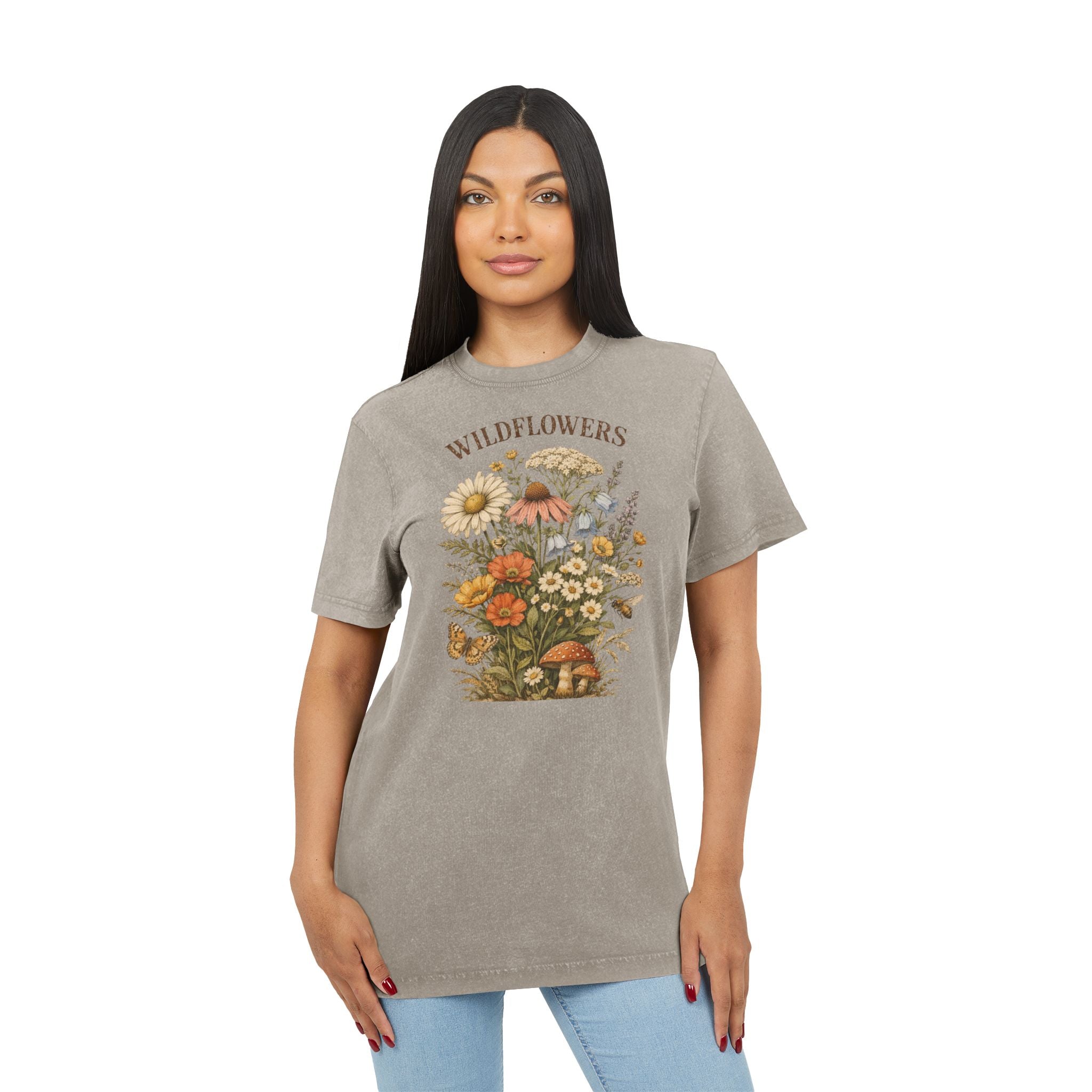 Wildflower Botanical Shirt – Soft Vintage Floral Tee