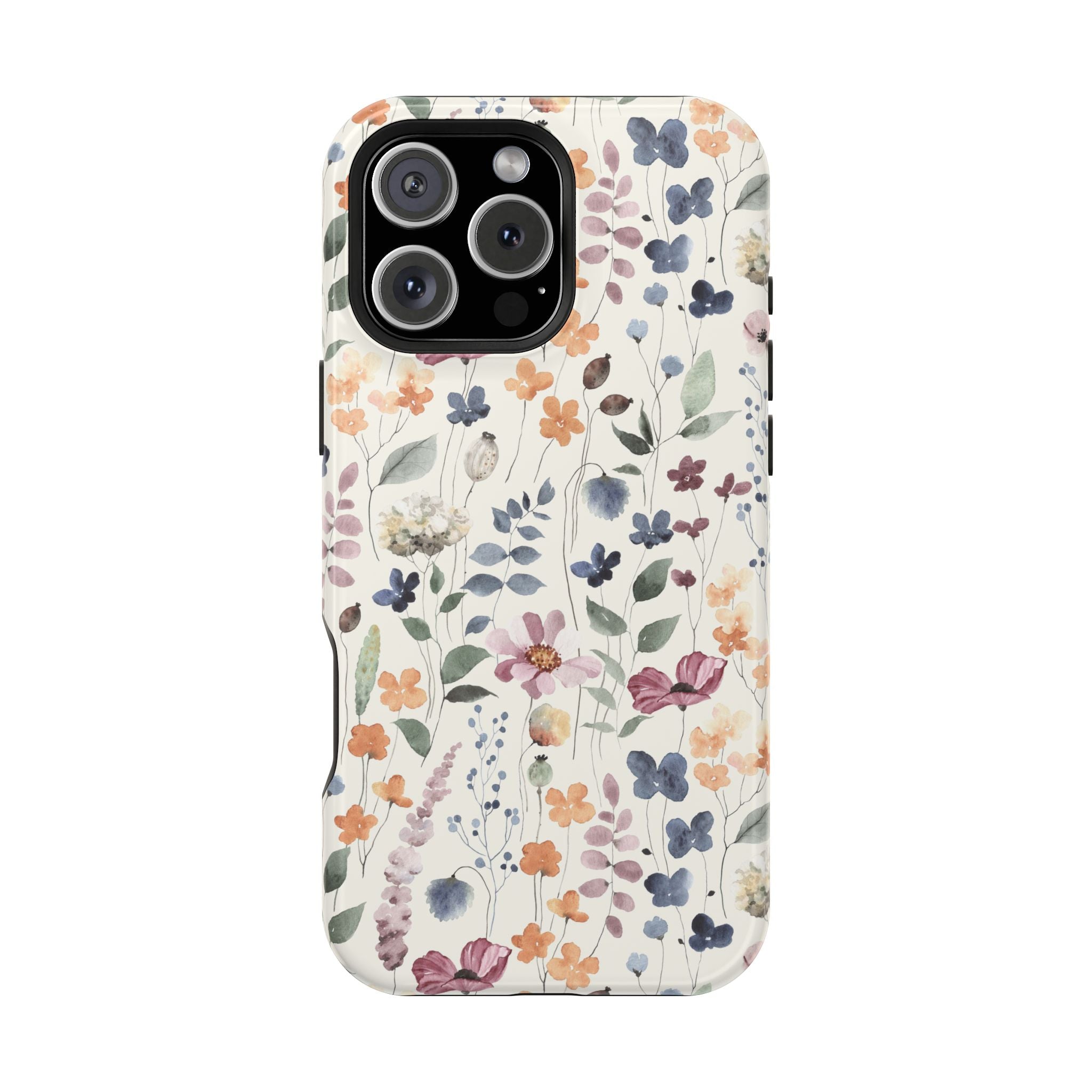 Floral Field Magnetic Impact-Resistant Phone Case