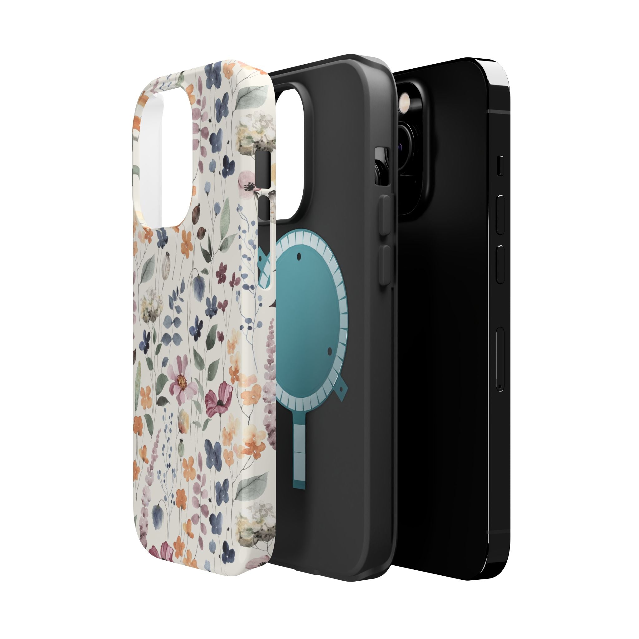 Floral Field Magnetic Impact-Resistant Phone Case