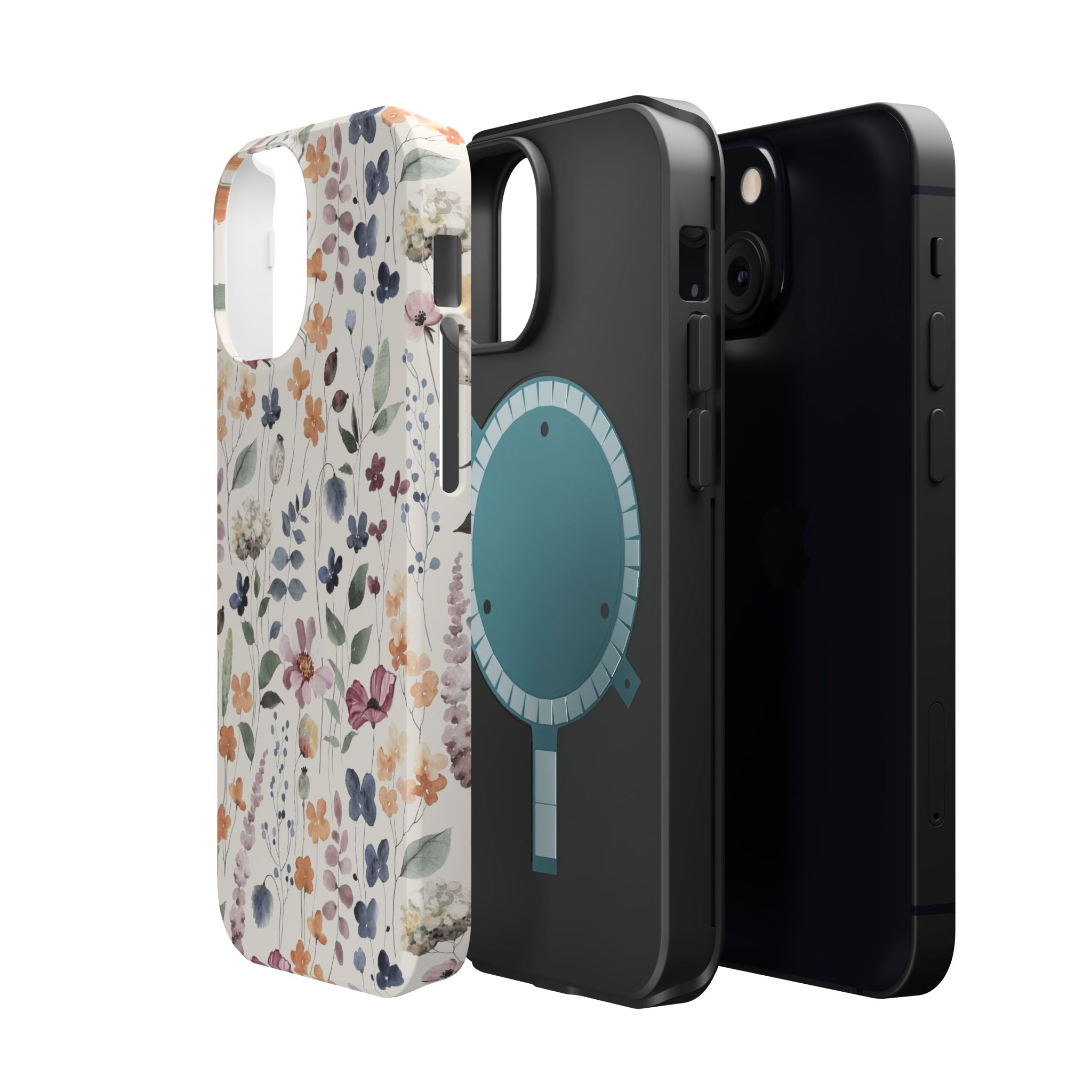 Floral Field Magnetic Impact-Resistant Phone Case