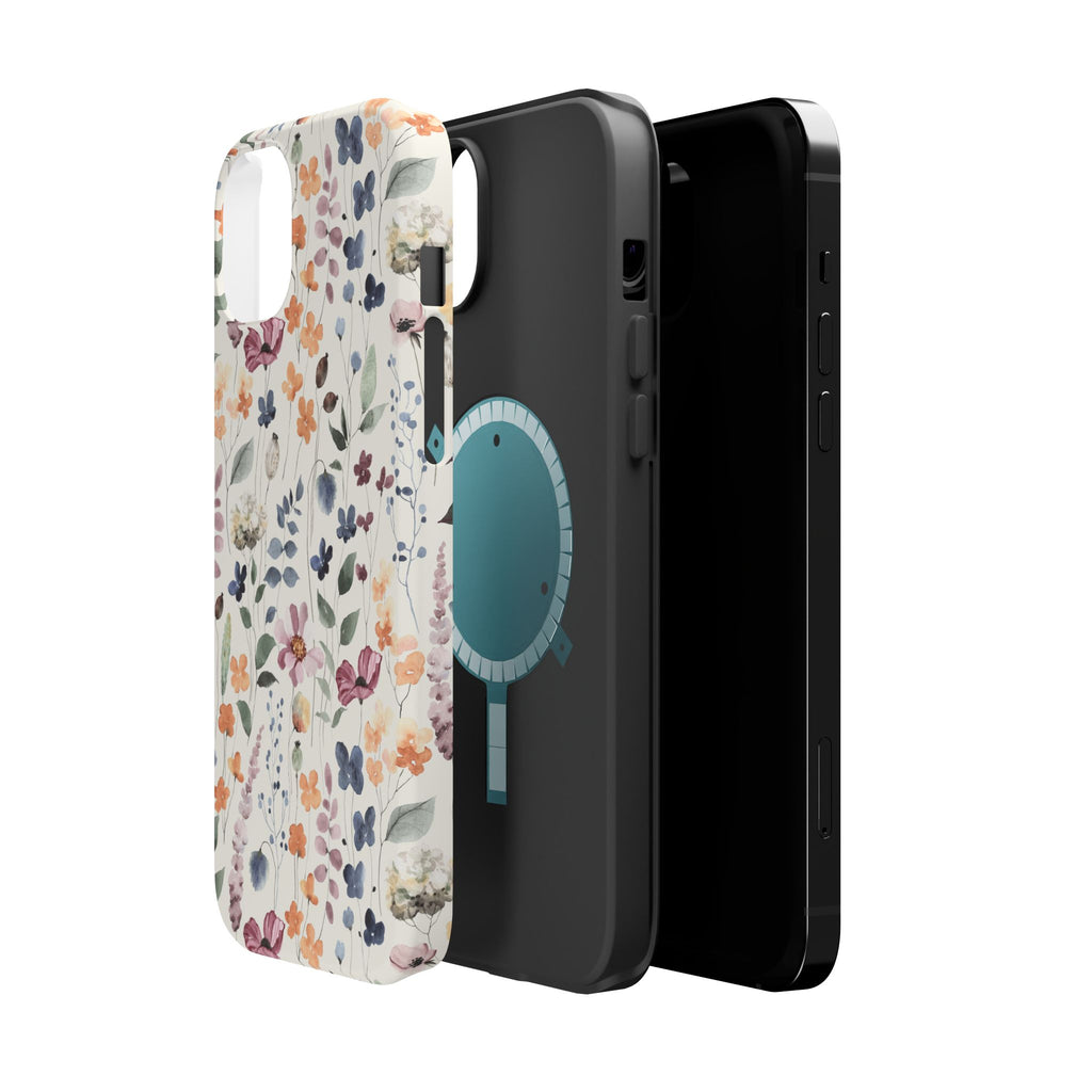 Floral Field Magnetic Impact-Resistant Phone Case