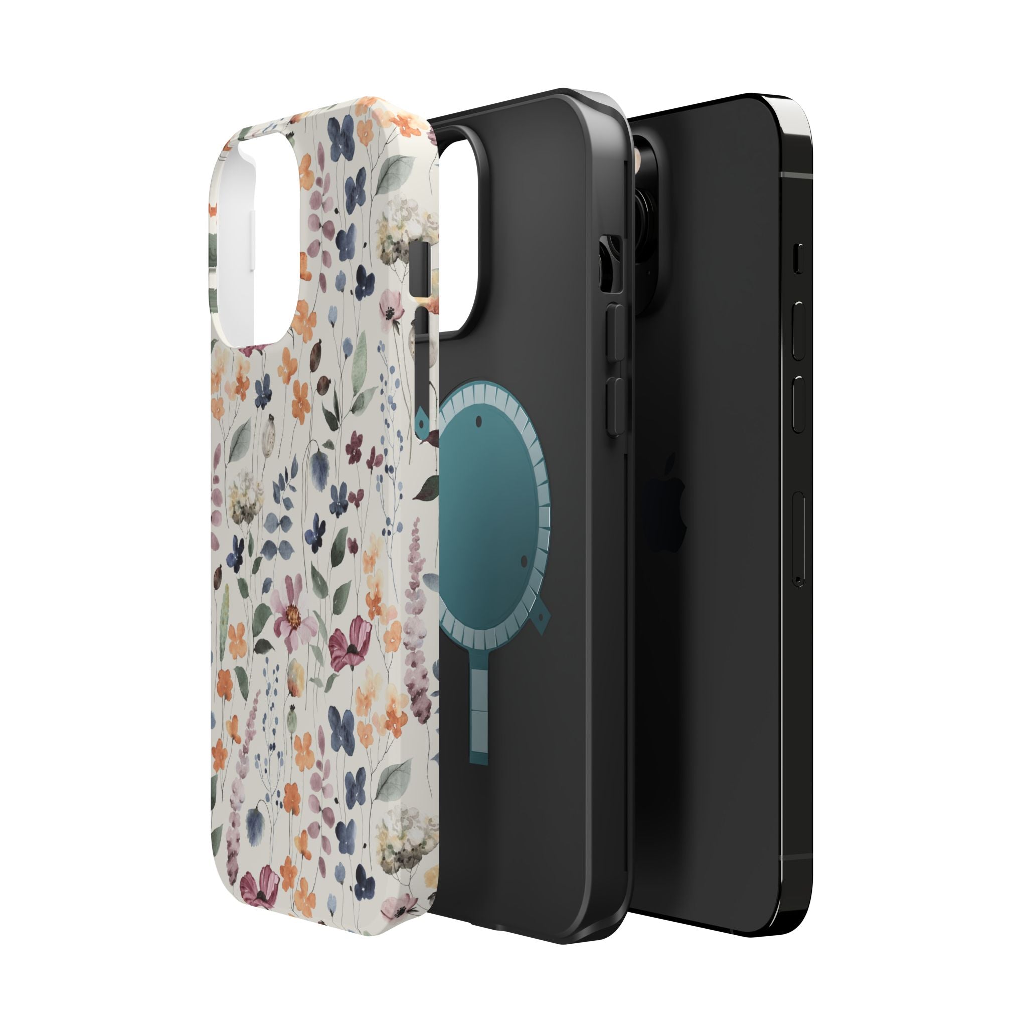 Floral Field Magnetic Impact-Resistant Phone Case