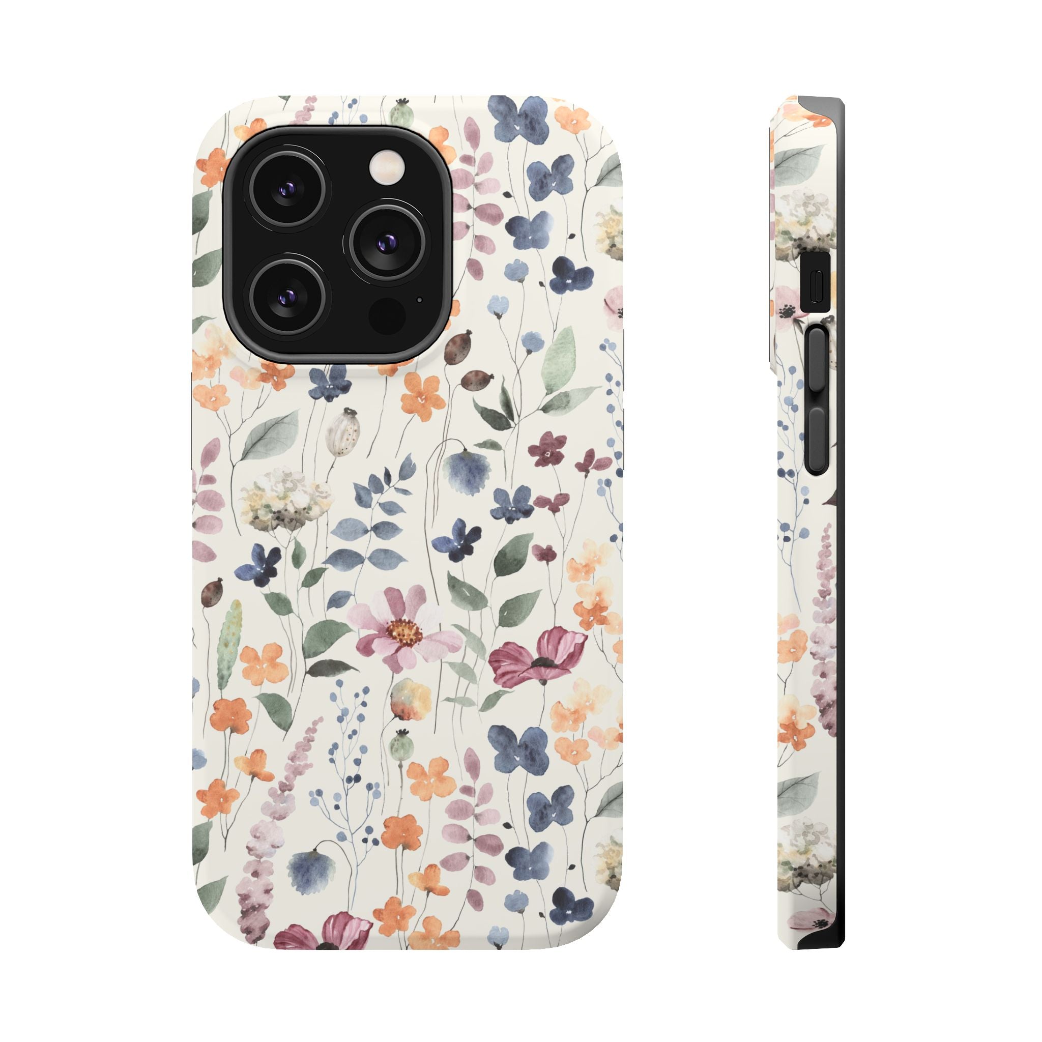 Floral Field Magnetic Impact-Resistant Phone Case