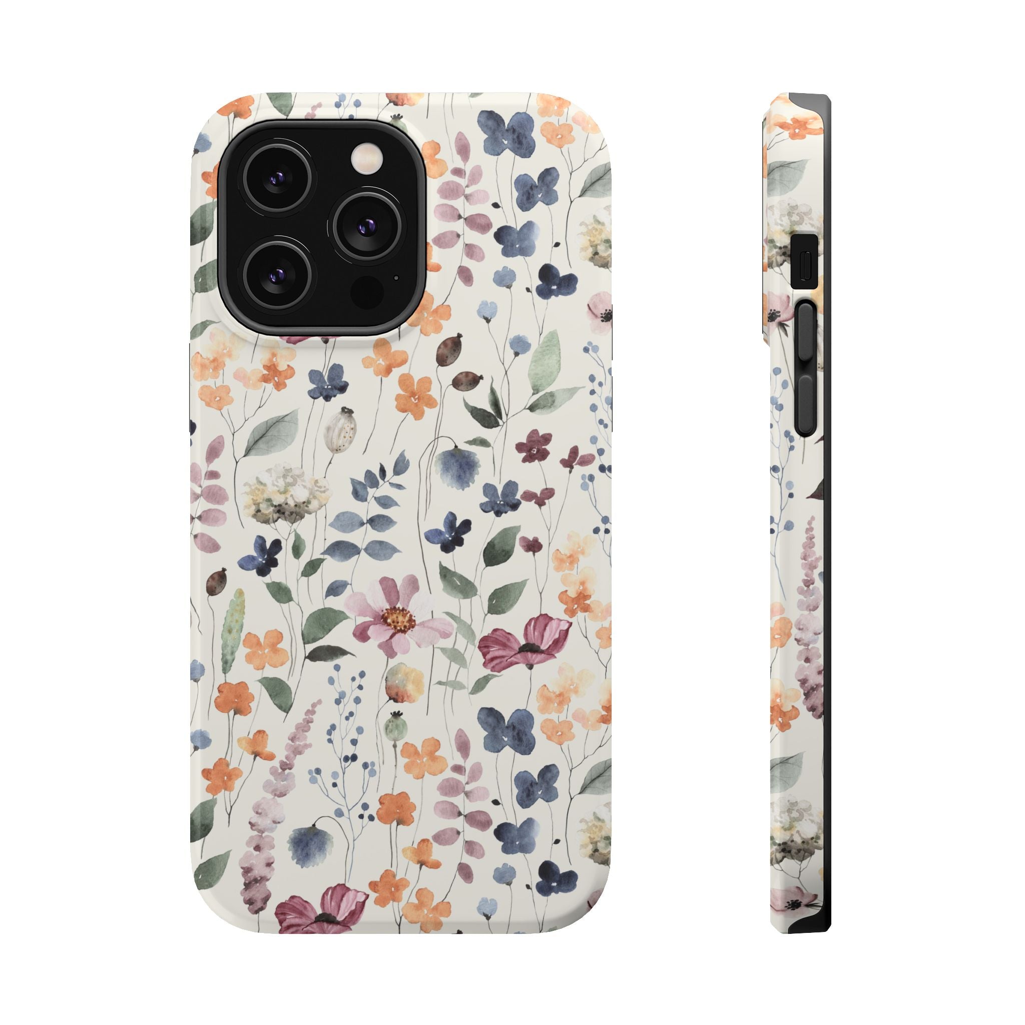 Floral Field Magnetic Impact-Resistant Phone Case