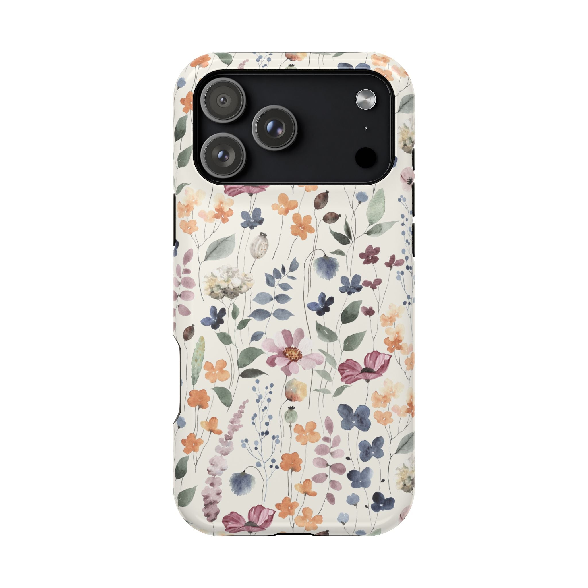 Floral Field Magnetic Impact-Resistant Phone Case