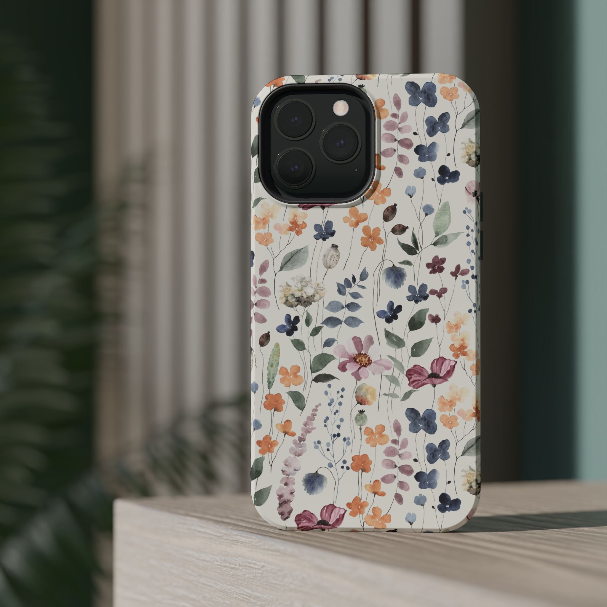 Floral Field Magnetic Impact-Resistant Phone Case