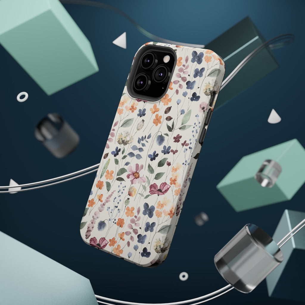 Floral Field Magnetic Impact-Resistant Phone Case