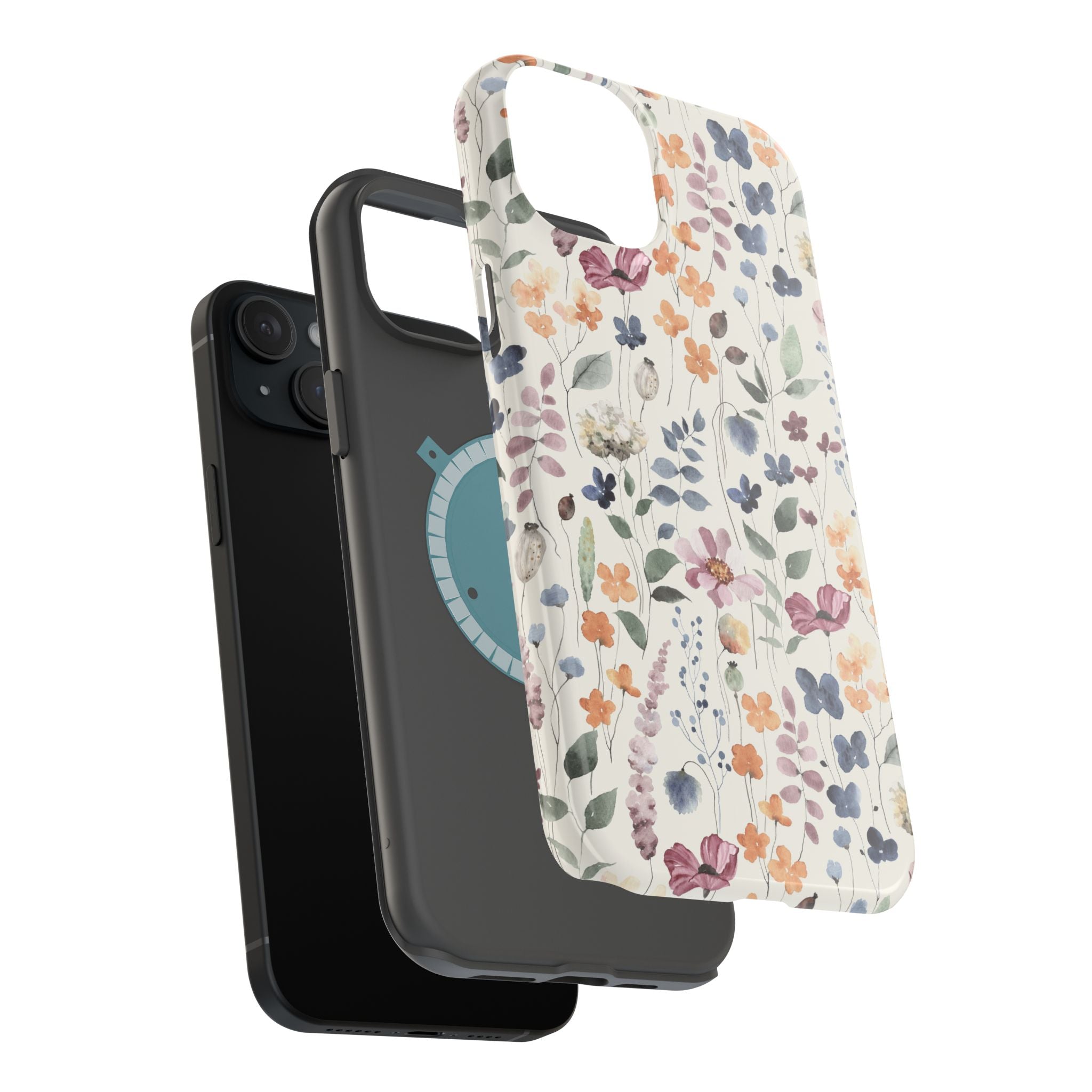 Floral Field Magnetic Impact-Resistant Phone Case