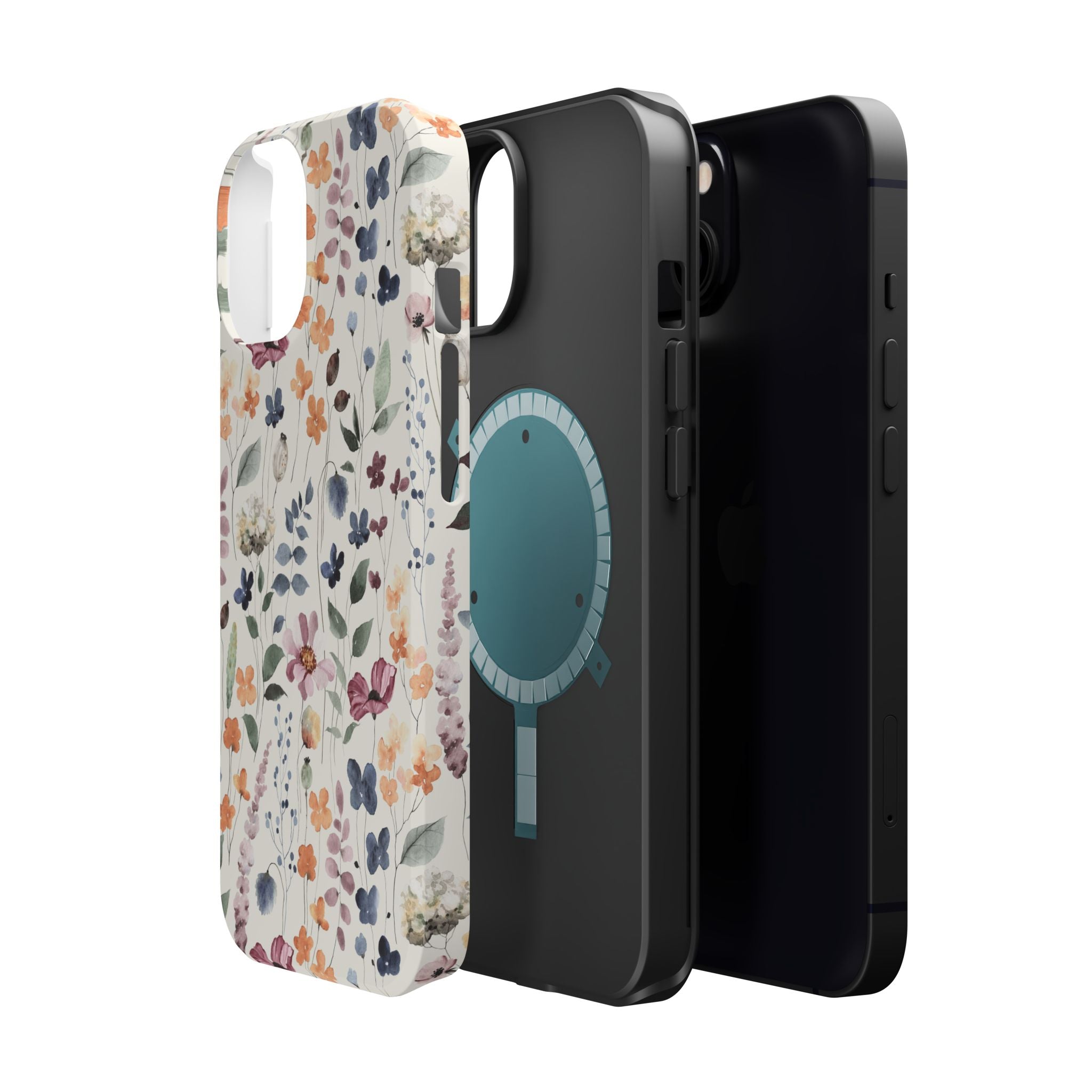 Floral Field Magnetic Impact-Resistant Phone Case