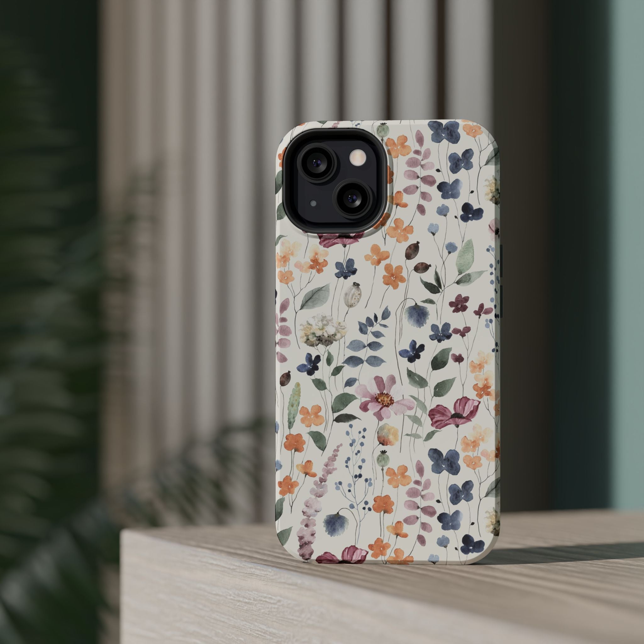 Floral Field Magnetic Impact-Resistant Phone Case