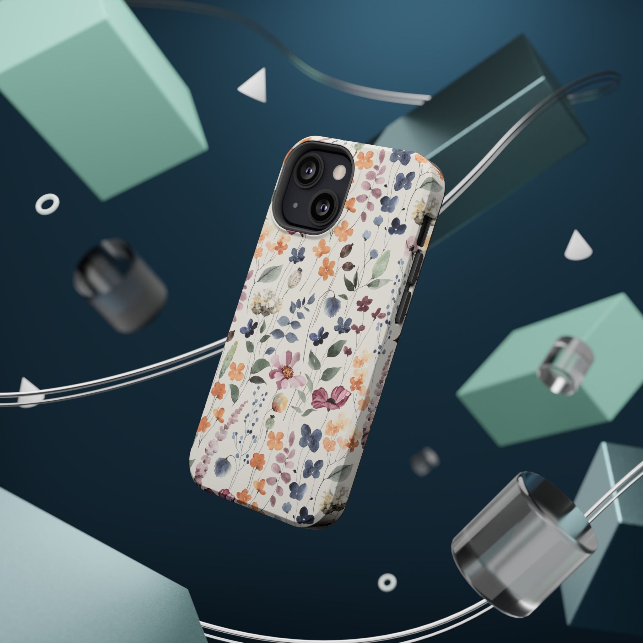Floral Field Magnetic Impact-Resistant Phone Case