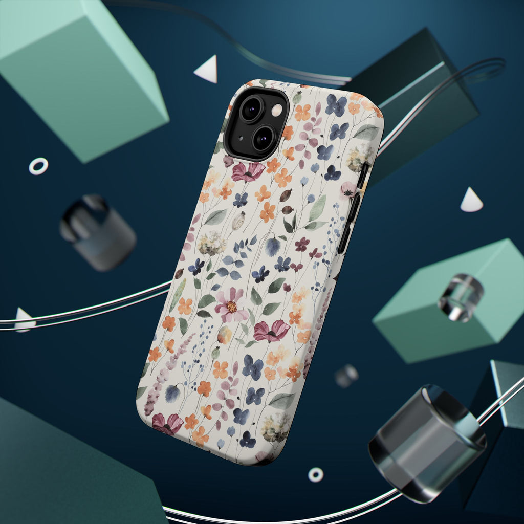 Floral Field Magnetic Impact-Resistant Phone Case