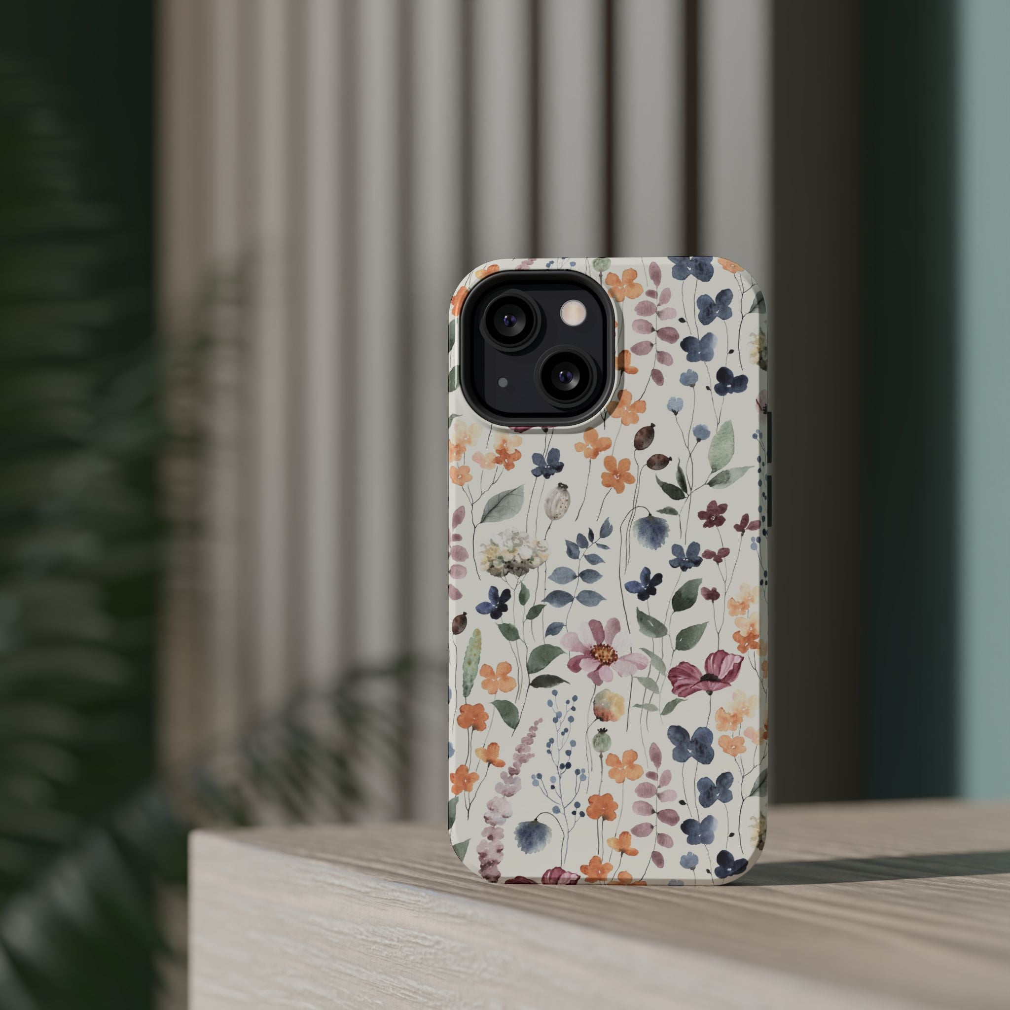 Floral Field Magnetic Impact-Resistant Phone Case