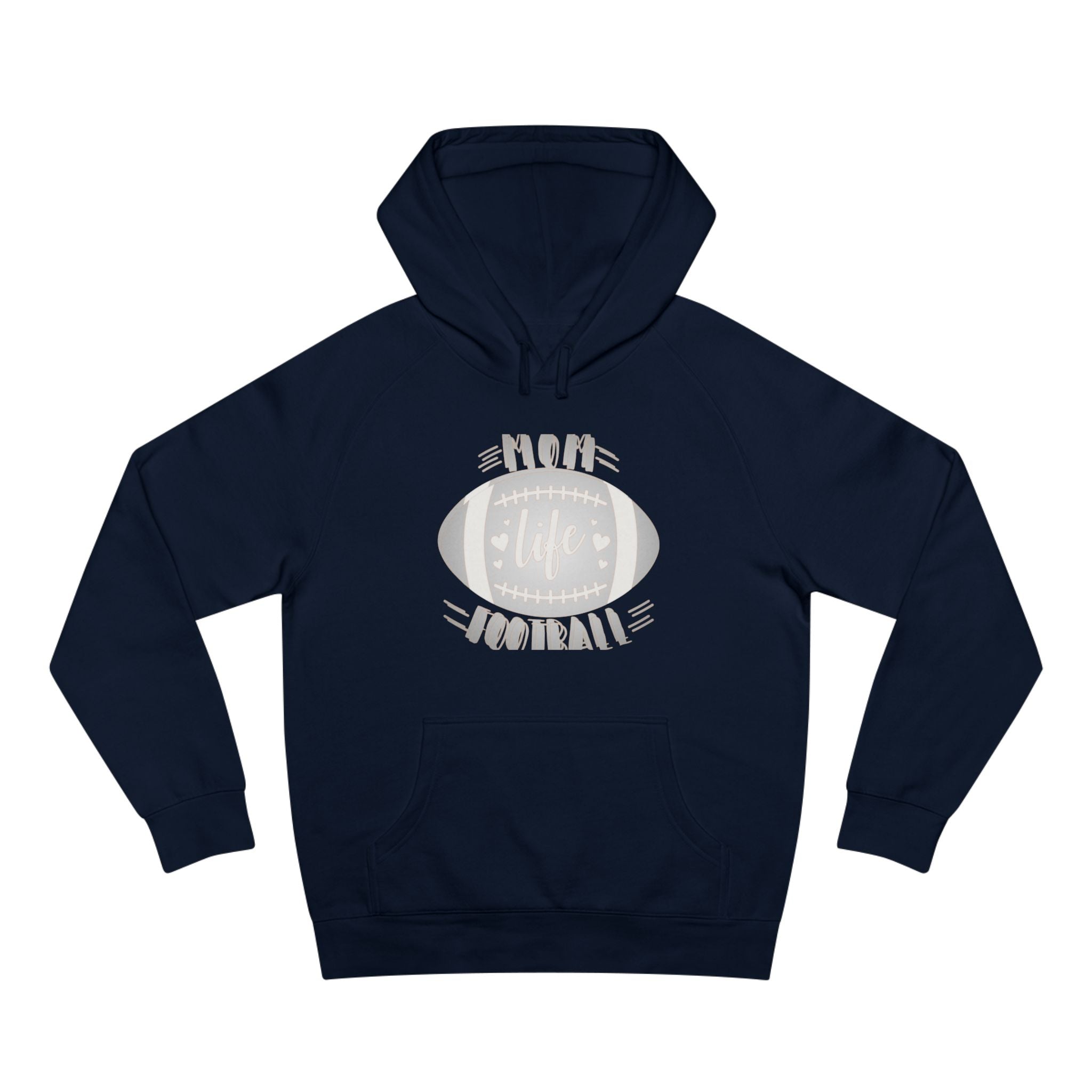 Football Mom Hoodie | Cozy Game Day Sweatshirt for Moms | Fall & Sports Season Gift