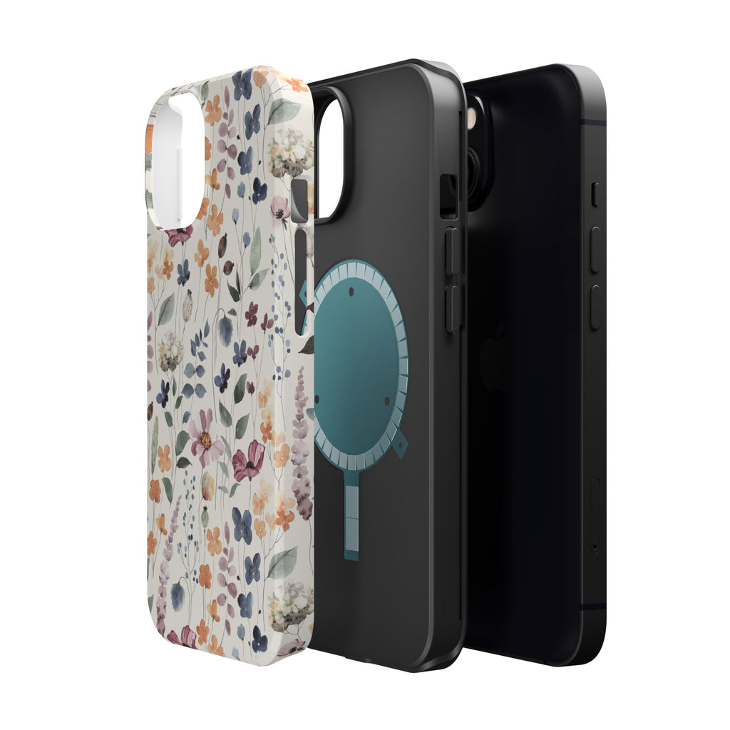 Floral Field Magnetic Impact-Resistant Phone Case