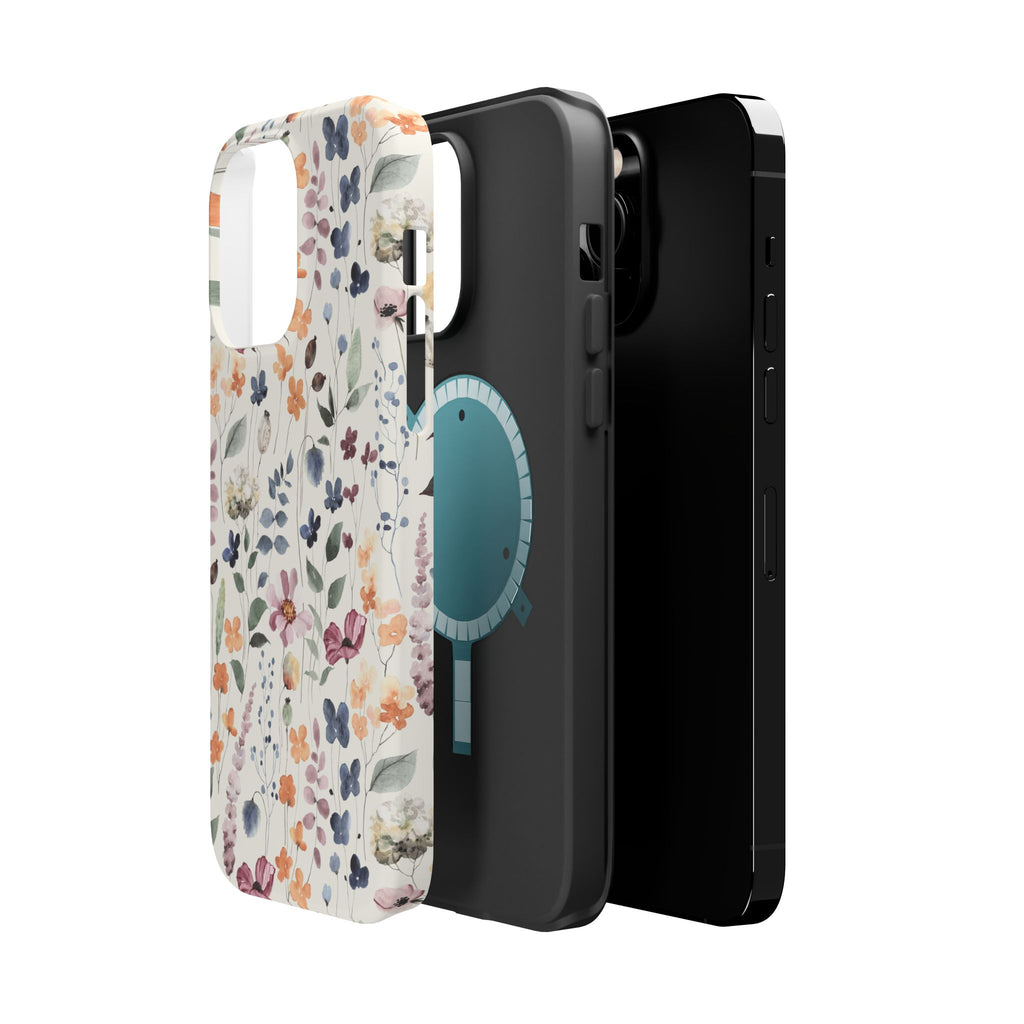 Floral Field Magnetic Impact-Resistant Phone Case