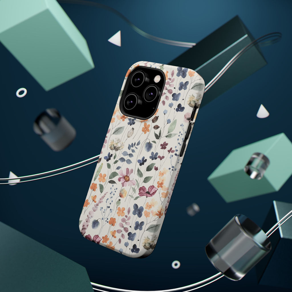 Floral Field Magnetic Impact-Resistant Phone Case