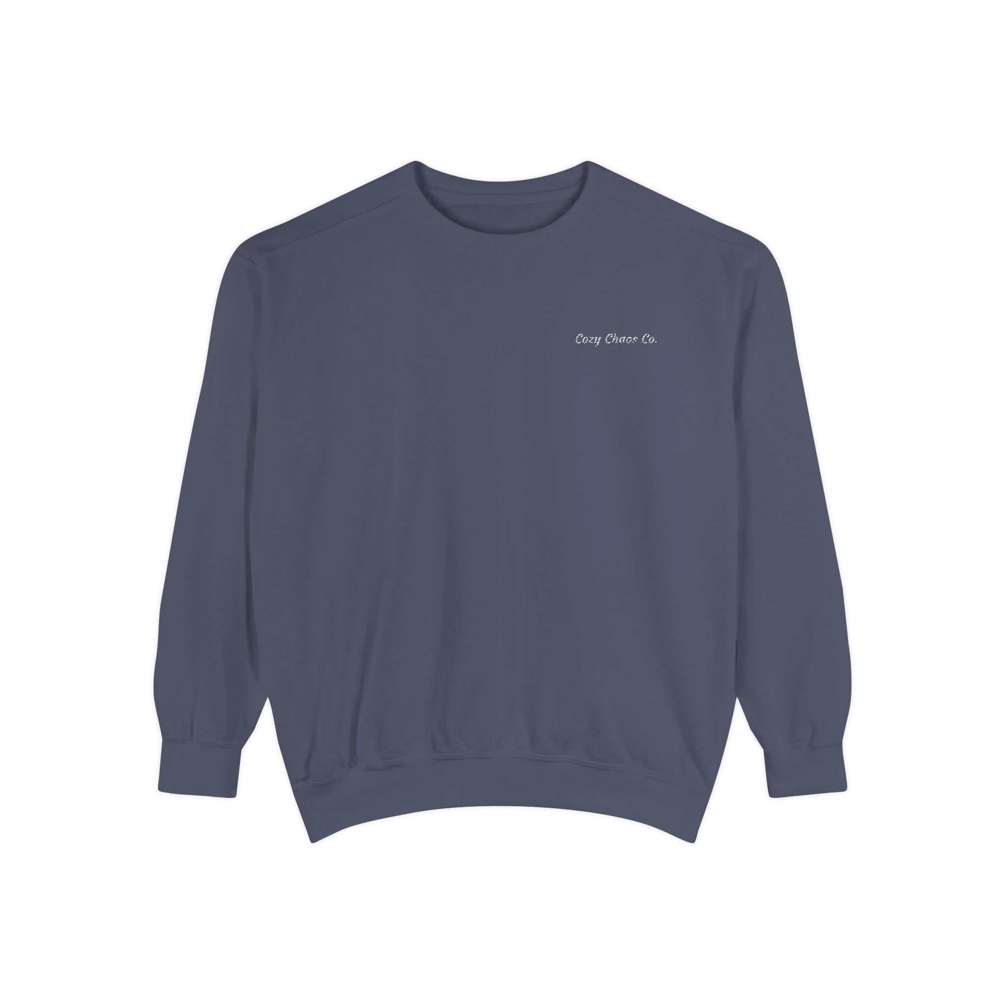 Minimal "Be Kind" White Sweatshirt — Crewneck Comfort